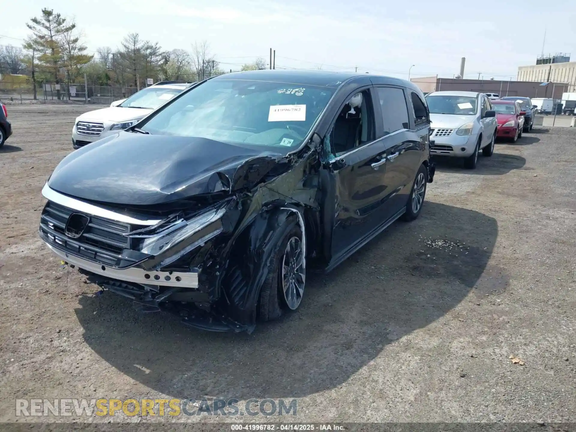 2 Photograph of a damaged car 5FNRL6H68RB061136 HONDA ODYSSEY 2024