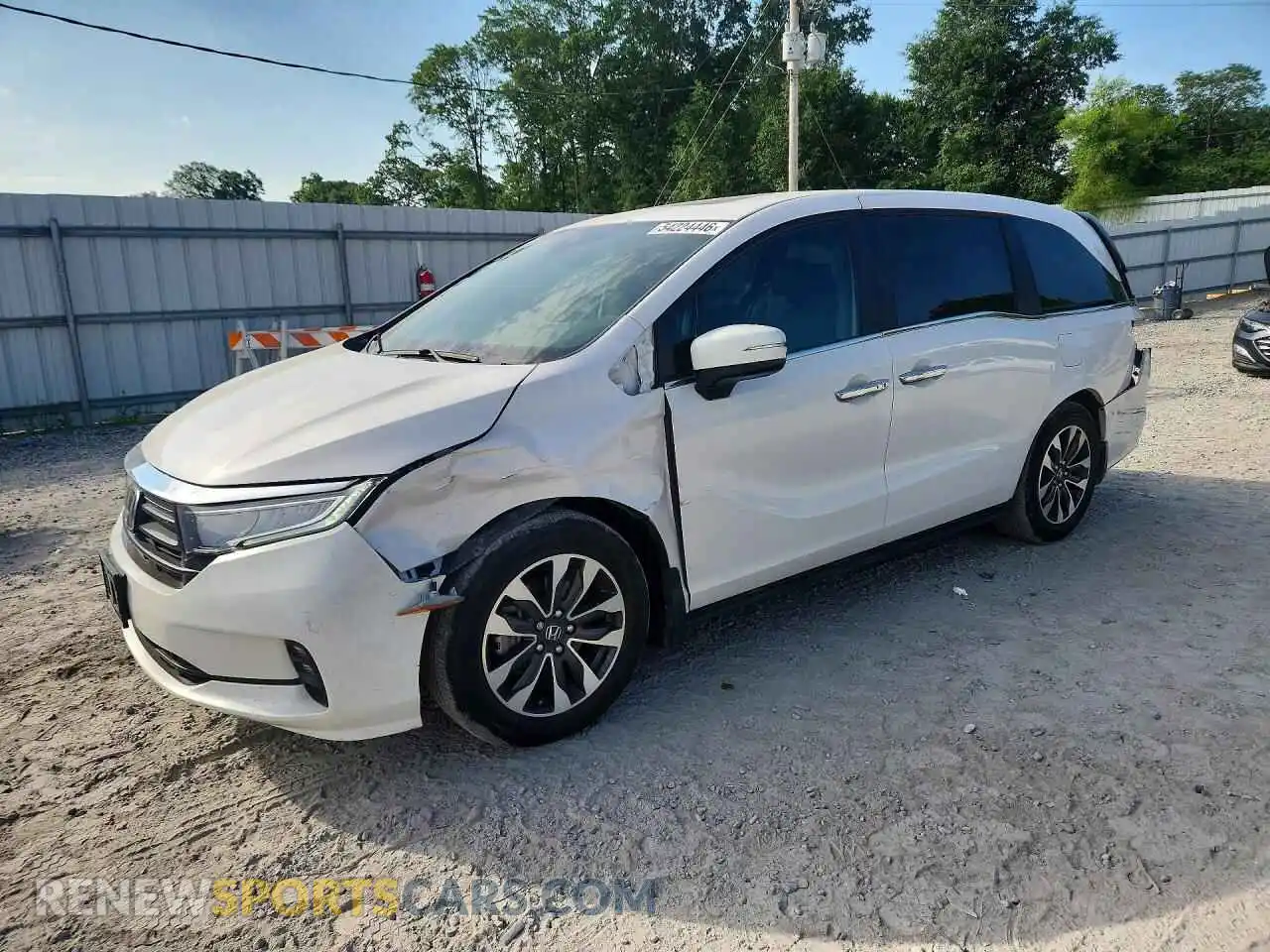 1 Photograph of a damaged car 5FNRL6H68RB068152 HONDA ODYSSEY 2024