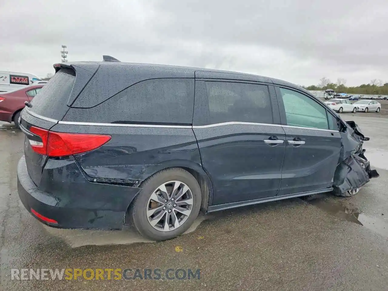 3 Photograph of a damaged car 5FNRL6H68RB074730 HONDA ODYSSEY 2024