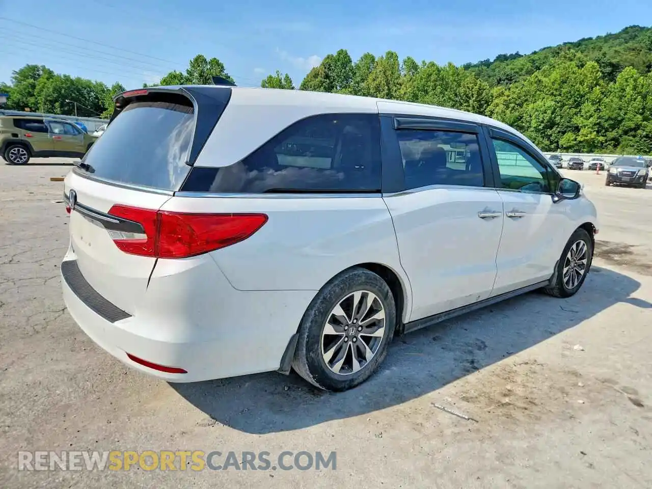 3 fotografías del automóvil dañado 5FNRL6H68RB075635 HONDA ODYSSEY 2024