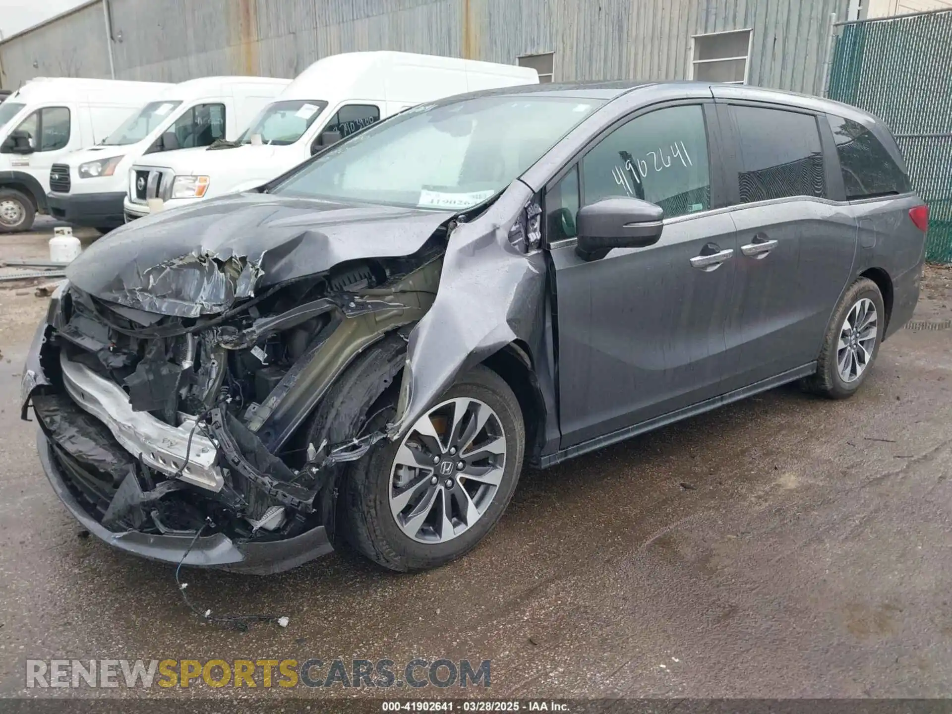 2 Photograph of a damaged car 5FNRL6H69RB053109 HONDA ODYSSEY 2024