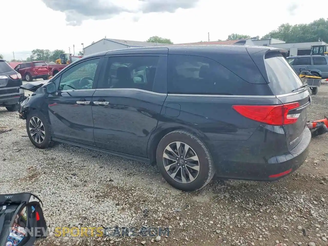 2 Photograph of a damaged car 5FNRL6H69RB053322 HONDA ODYSSEY 2024