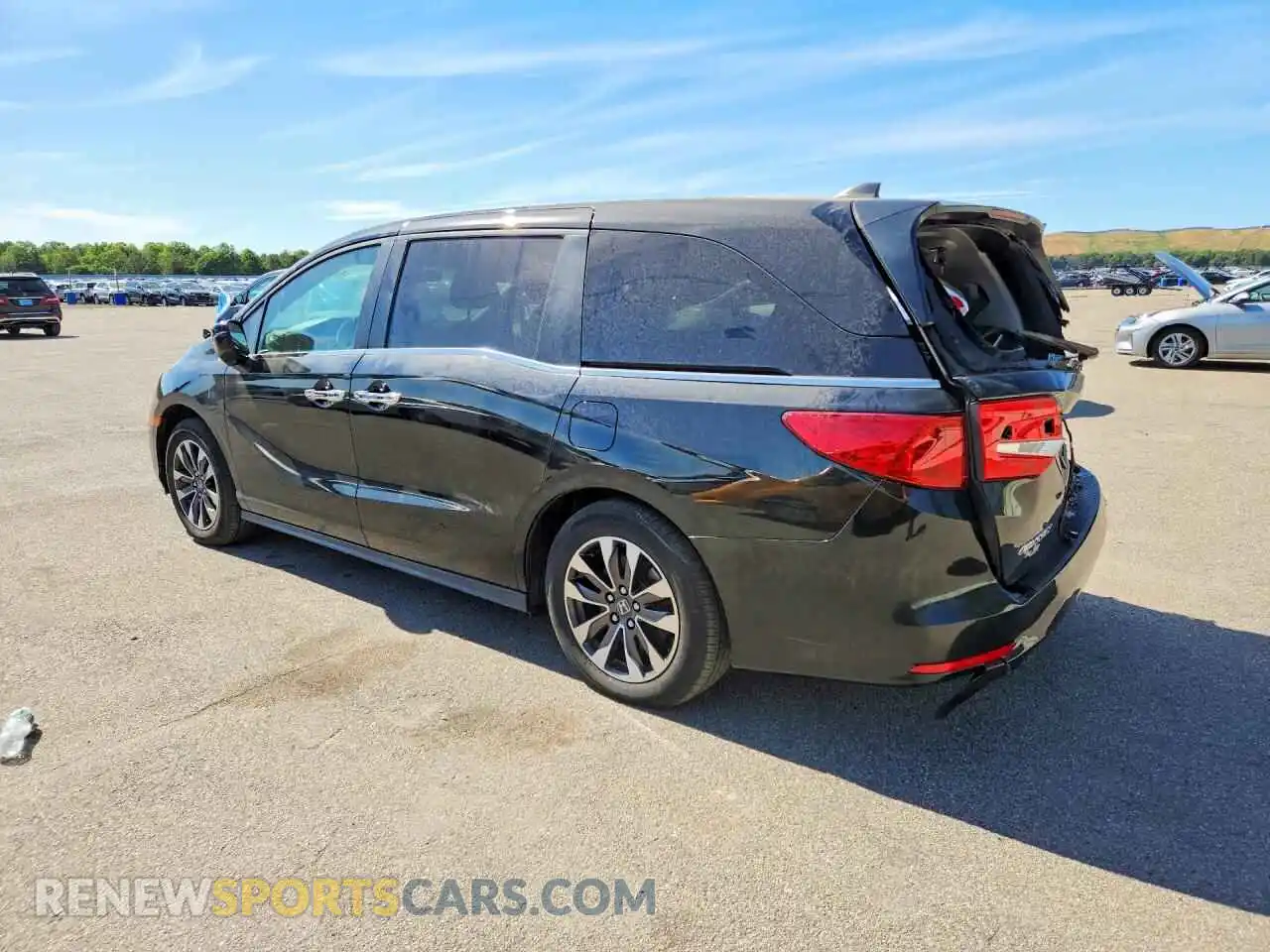 2 Фотография поврежденного автомобиля 5FNRL6H69RB070170 HONDA ODYSSEY 2024