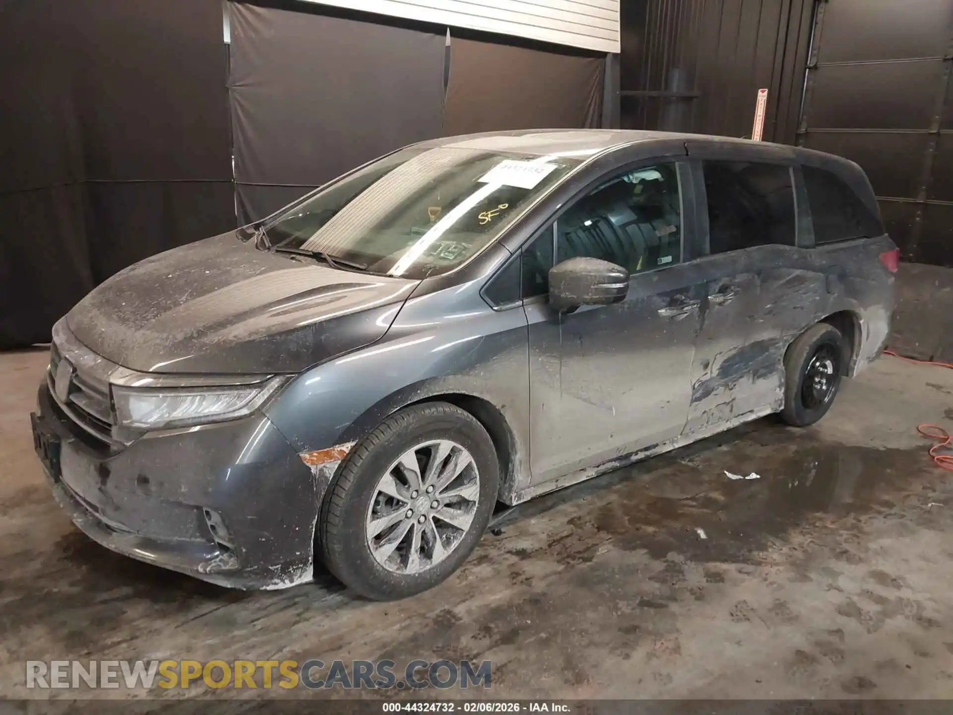 2 Фотография поврежденного автомобиля 5FNRL6H6XRB037954 HONDA ODYSSEY 2024