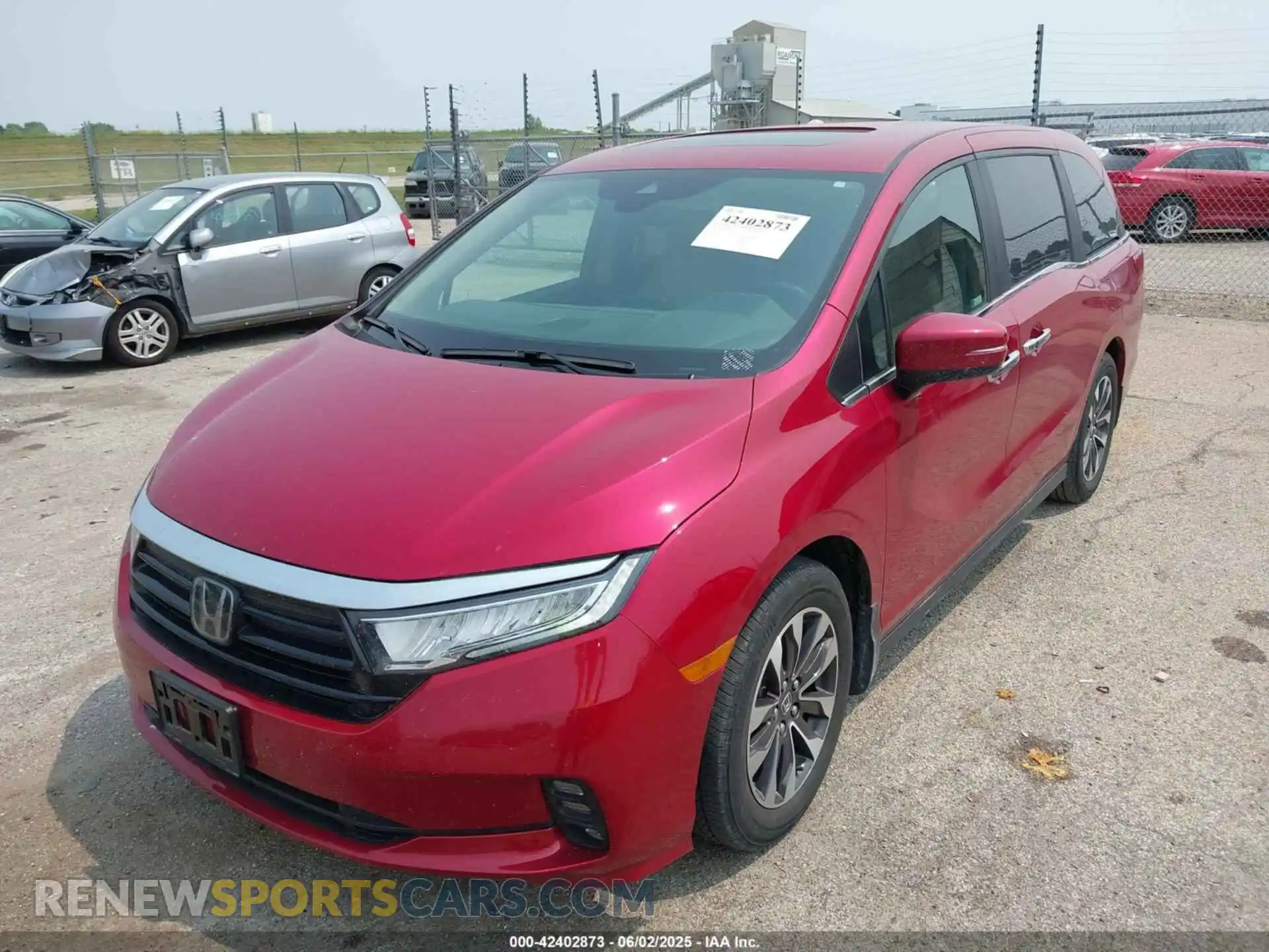 2 Photograph of a damaged car 5FNRL6H6XRB045391 HONDA ODYSSEY 2024