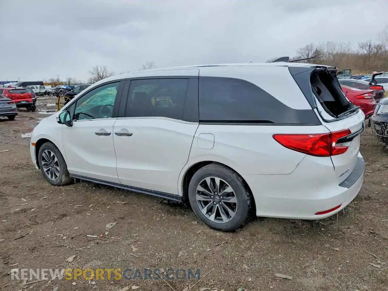 2 Photograph of a damaged car 5FNRL6H6XRB048307 HONDA ODYSSEY 2024