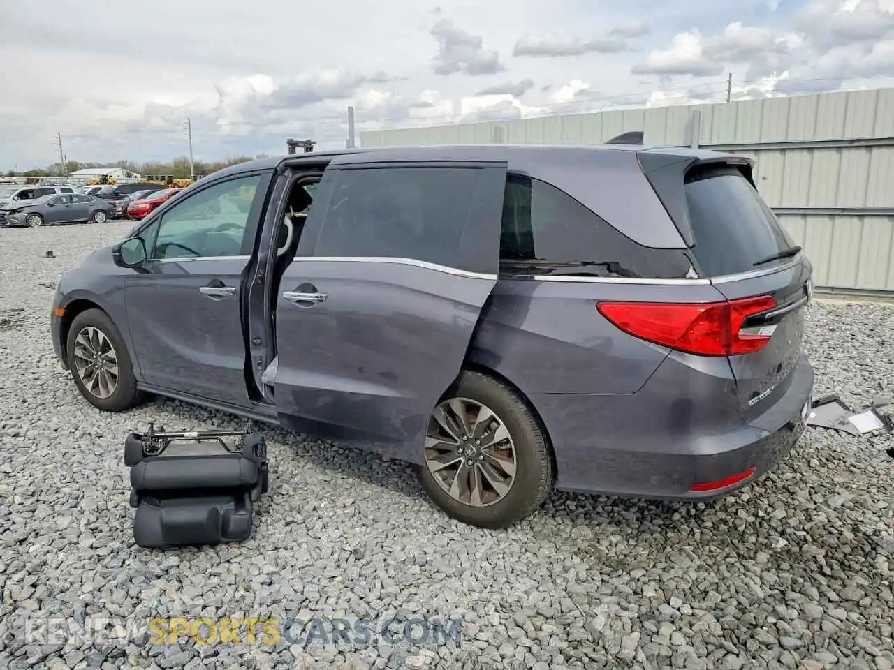 2 Photograph of a damaged car 5FNRL6H6XRB074938 HONDA ODYSSEY 2024
