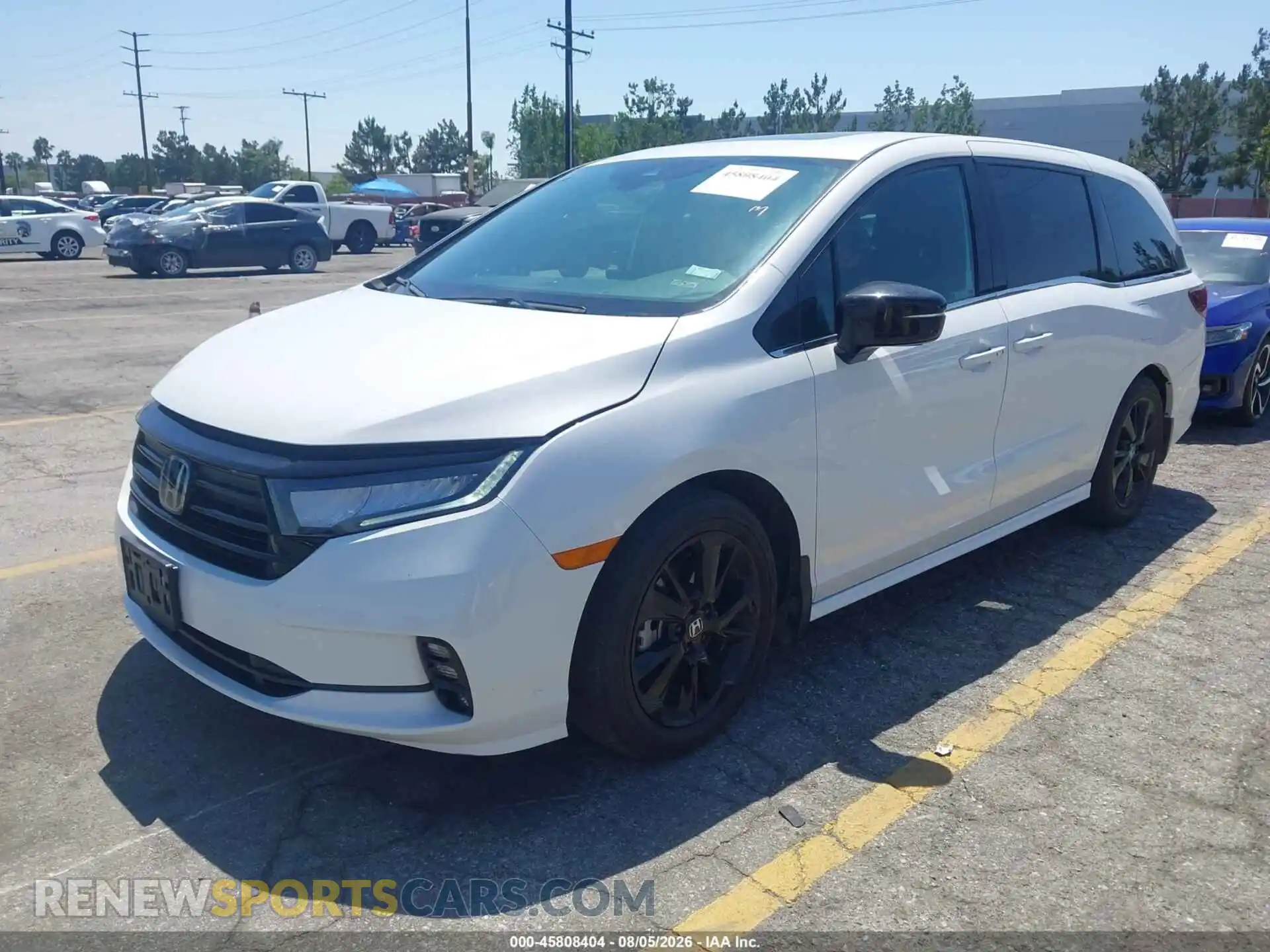 2 Photograph of a damaged car 5FNRL6H72RB028240 HONDA ODYSSEY 2024