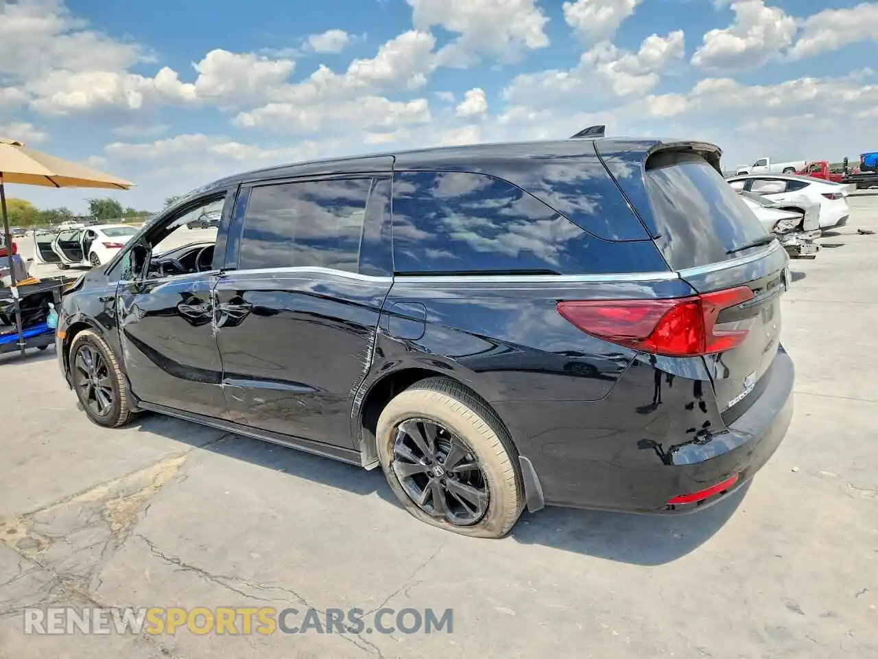 2 Photograph of a damaged car 5FNRL6H72RB070973 HONDA ODYSSEY 2024