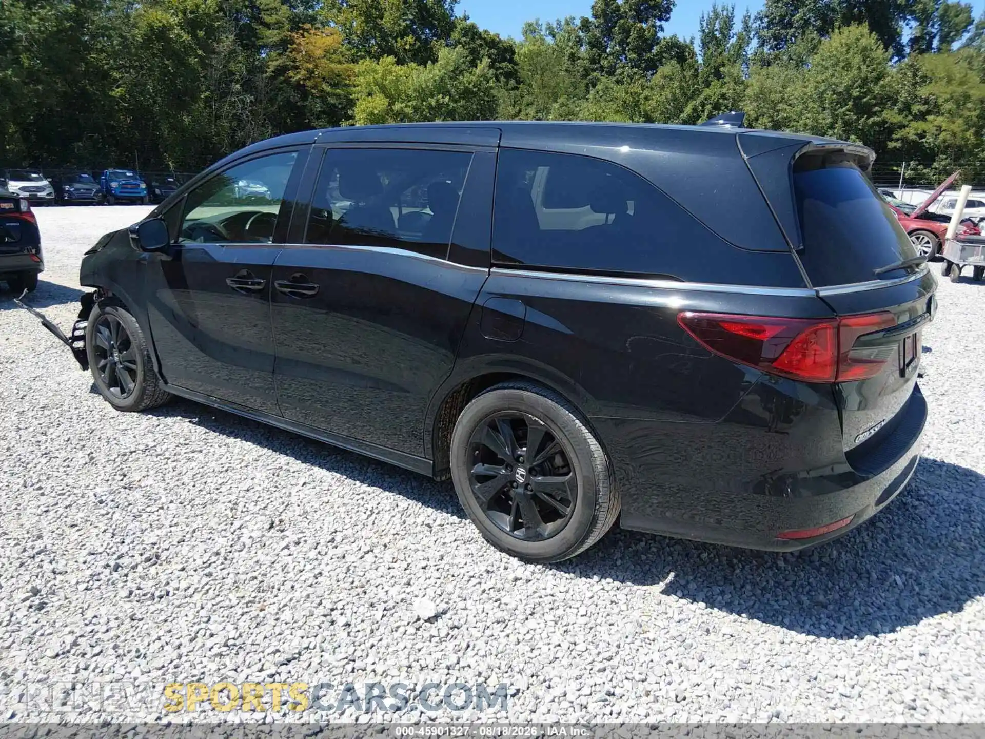 3 Photograph of a damaged car 5FNRL6H72RB072285 HONDA ODYSSEY 2024