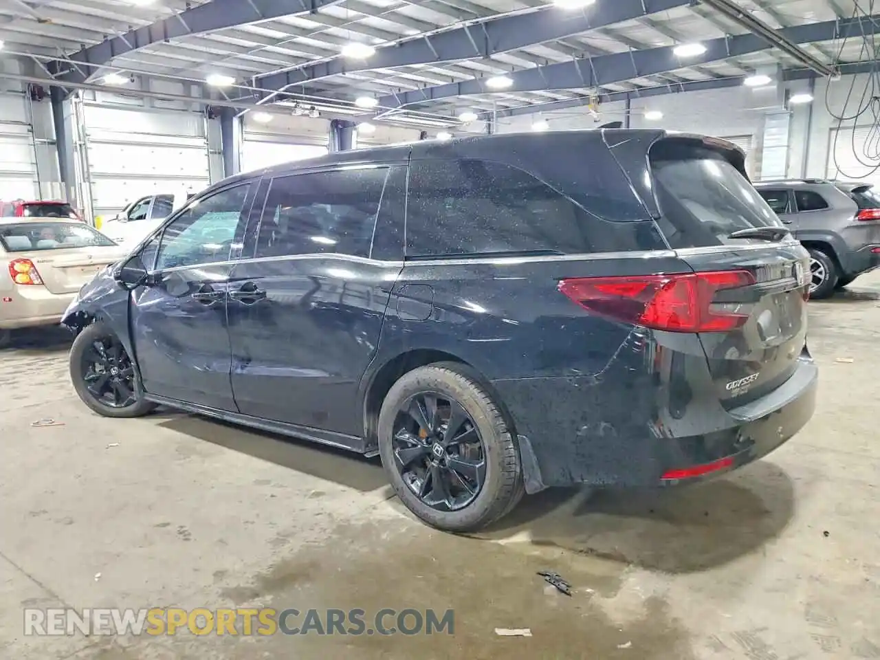 2 Photograph of a damaged car 5FNRL6H74RB052037 HONDA ODYSSEY 2024