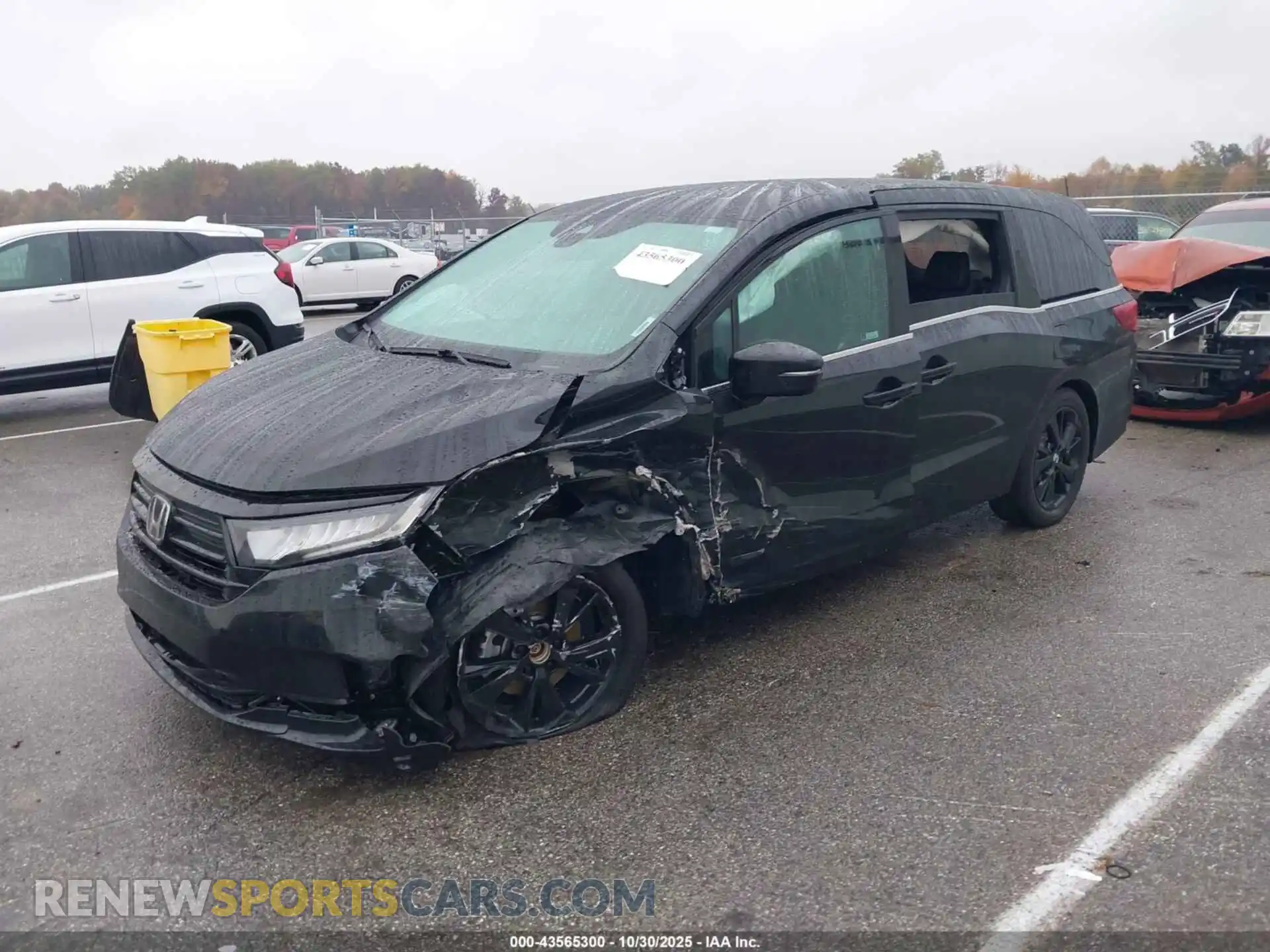 2 Photograph of a damaged car 5FNRL6H75RB033917 HONDA ODYSSEY 2024