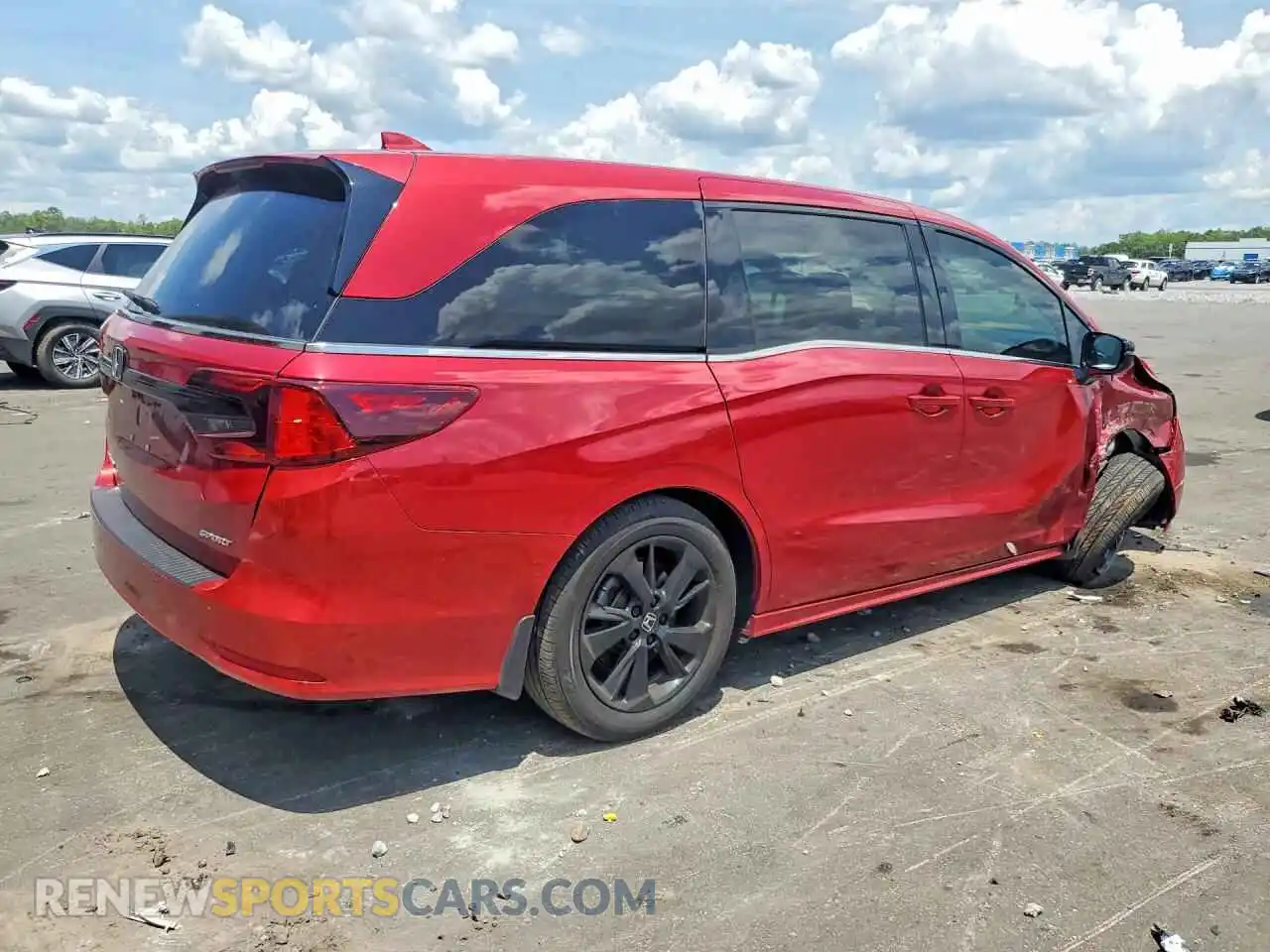 3 Photograph of a damaged car 5FNRL6H76RB043825 HONDA ODYSSEY 2024