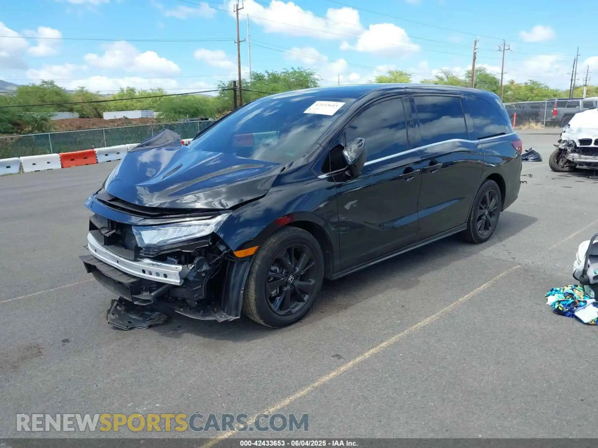 2 Photograph of a damaged car 5FNRL6H76RB066375 HONDA ODYSSEY 2024