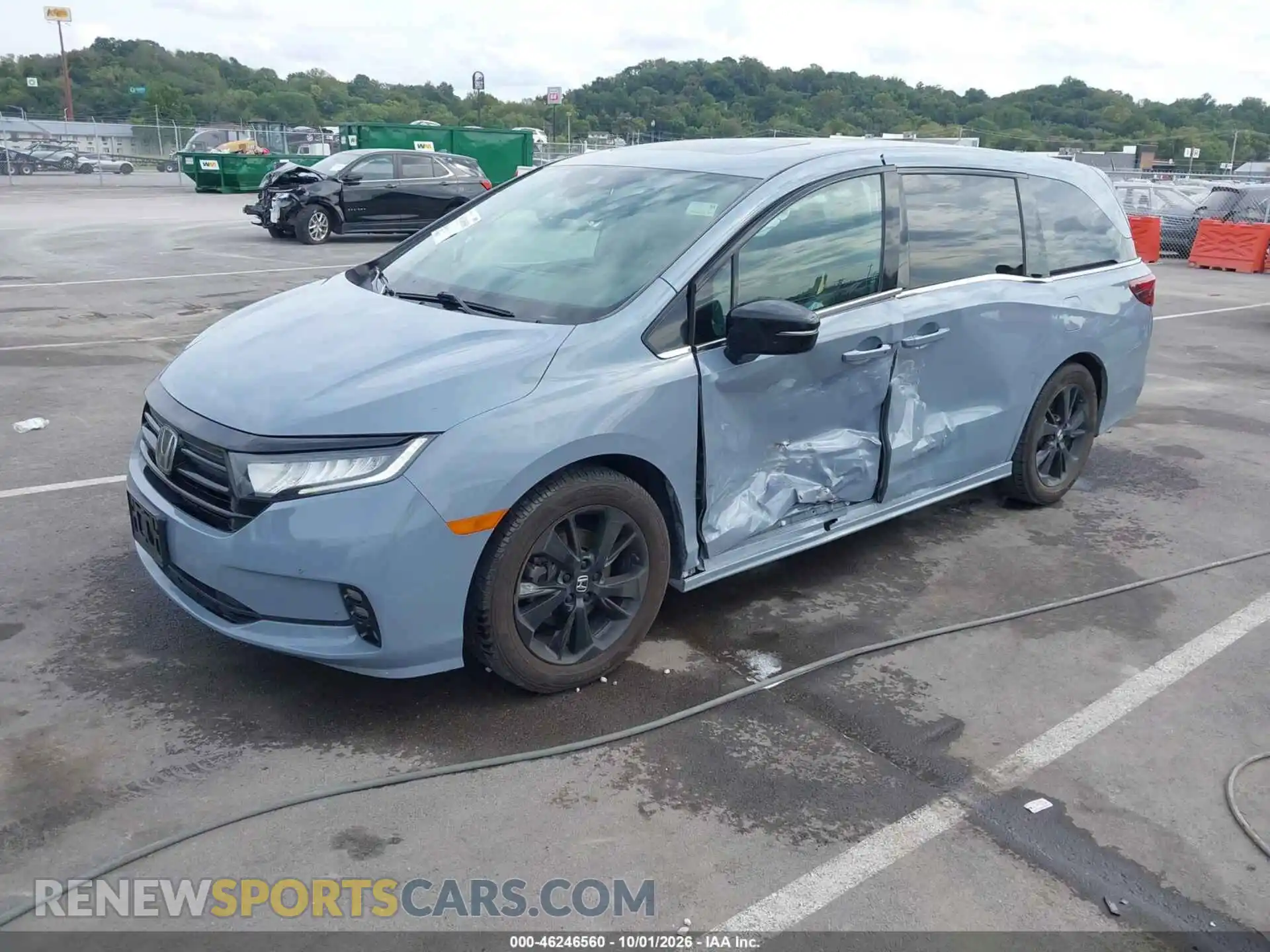 2 Photograph of a damaged car 5FNRL6H77RB043073 HONDA ODYSSEY 2024