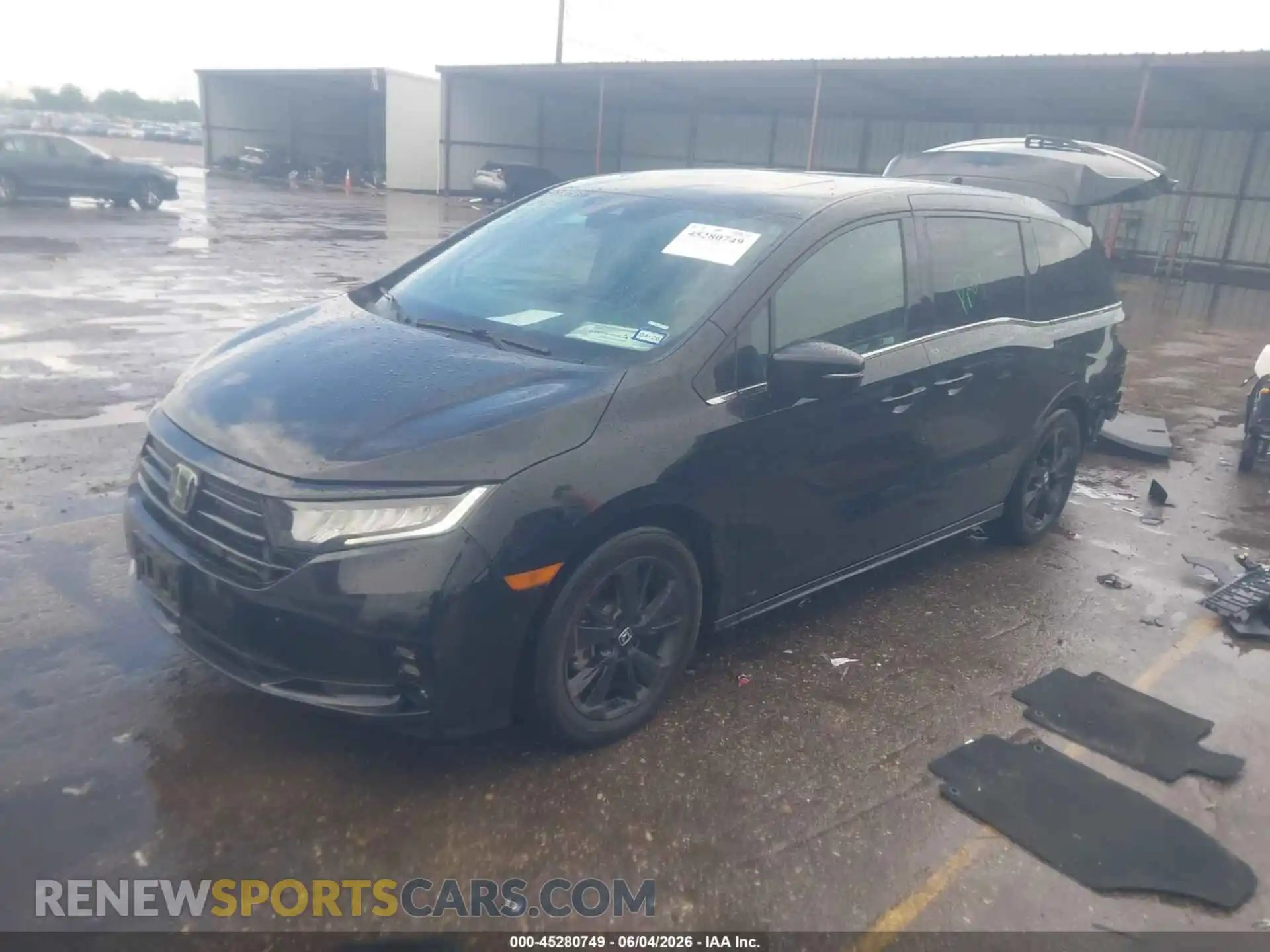 2 Фотография поврежденного автомобиля 5FNRL6H77RB050721 HONDA ODYSSEY 2024