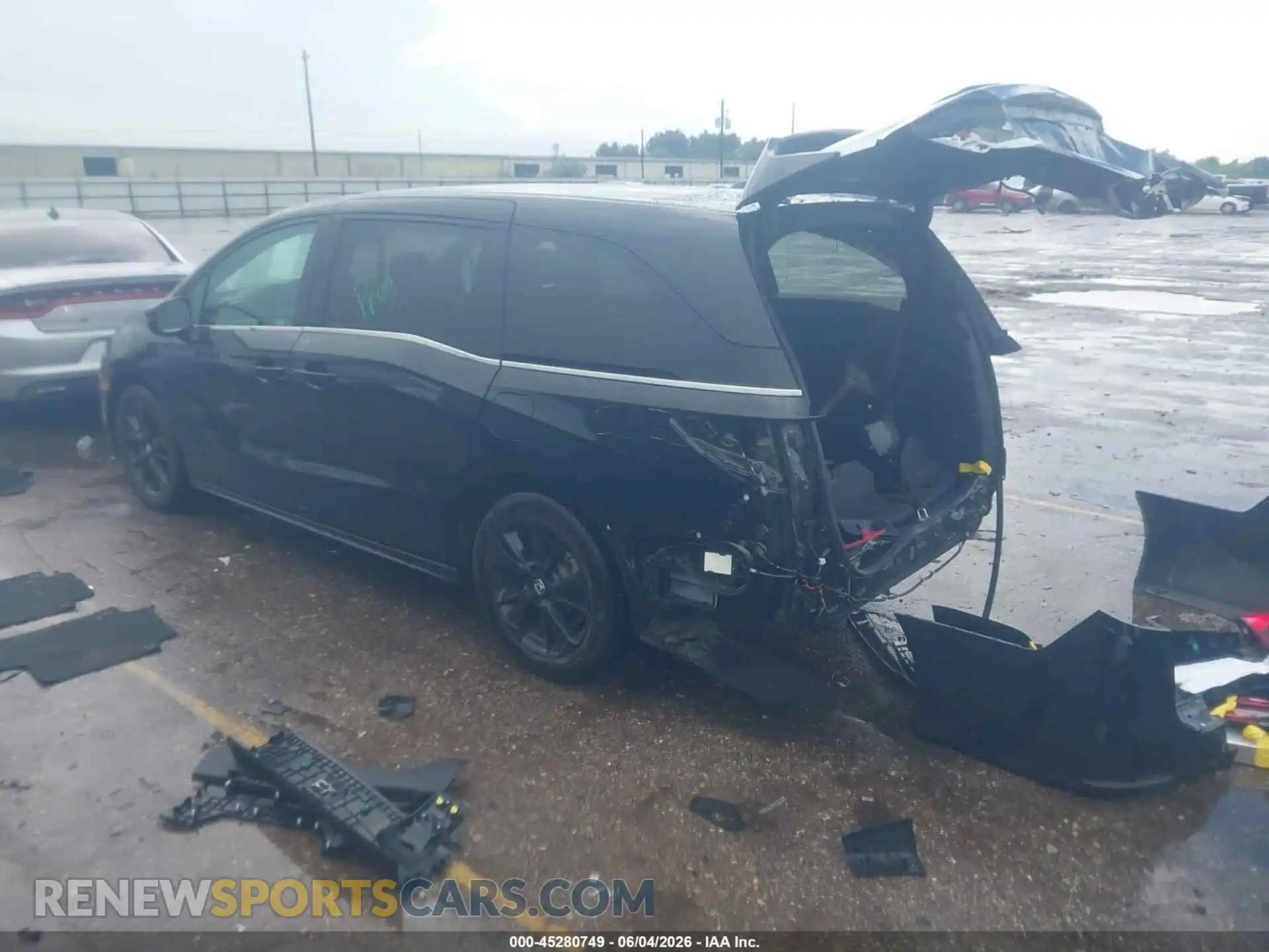3 Фотография поврежденного автомобиля 5FNRL6H77RB050721 HONDA ODYSSEY 2024