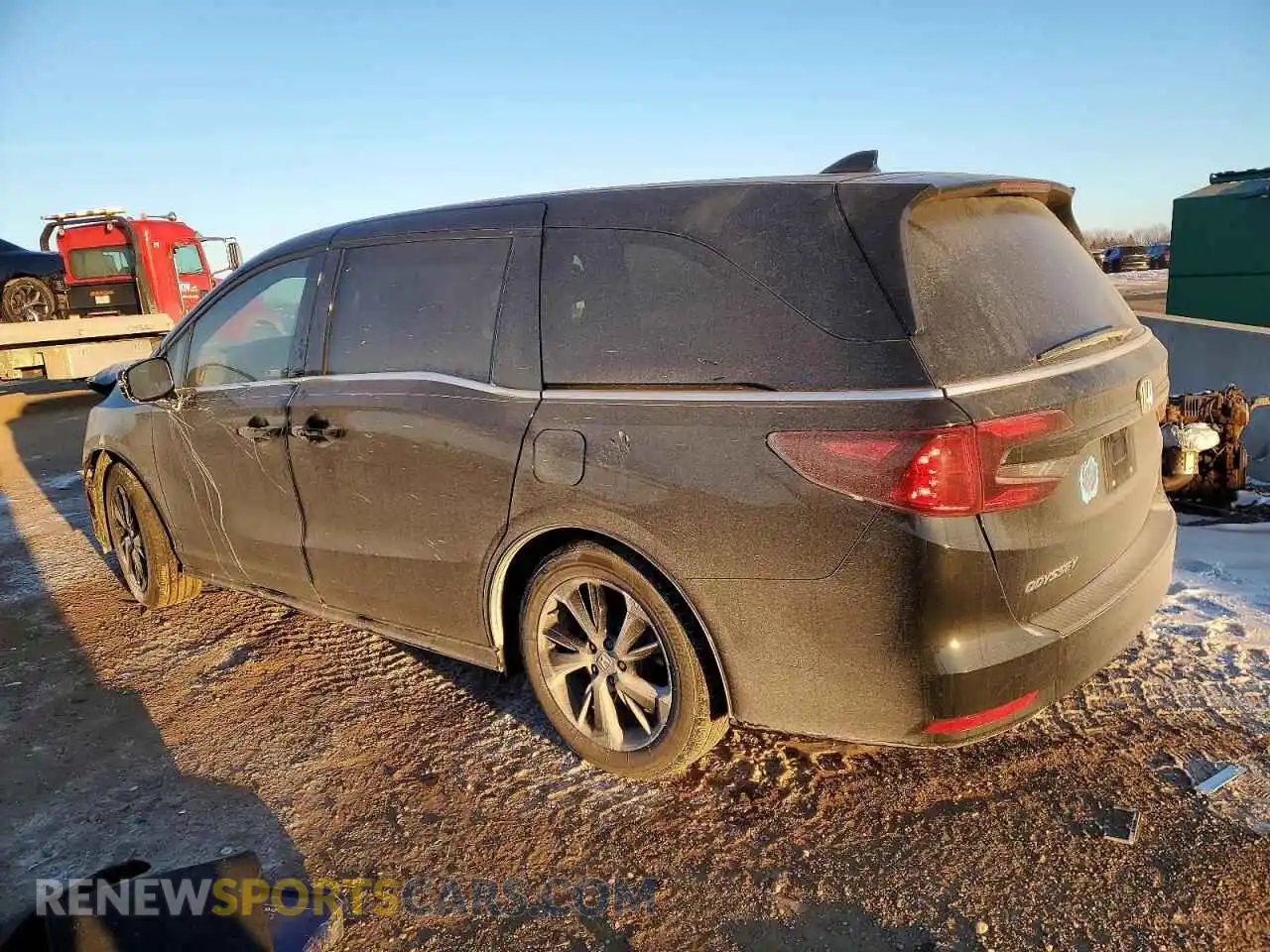 2 Photograph of a damaged car 5FNRL6H77RB060634 HONDA ODYSSEY 2024