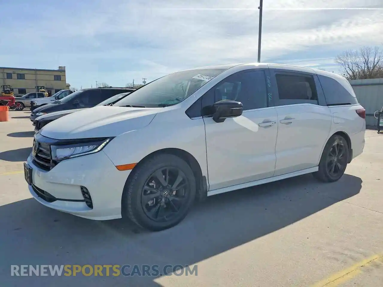 1 Photograph of a damaged car 5FNRL6H78RB032714 HONDA ODYSSEY 2024