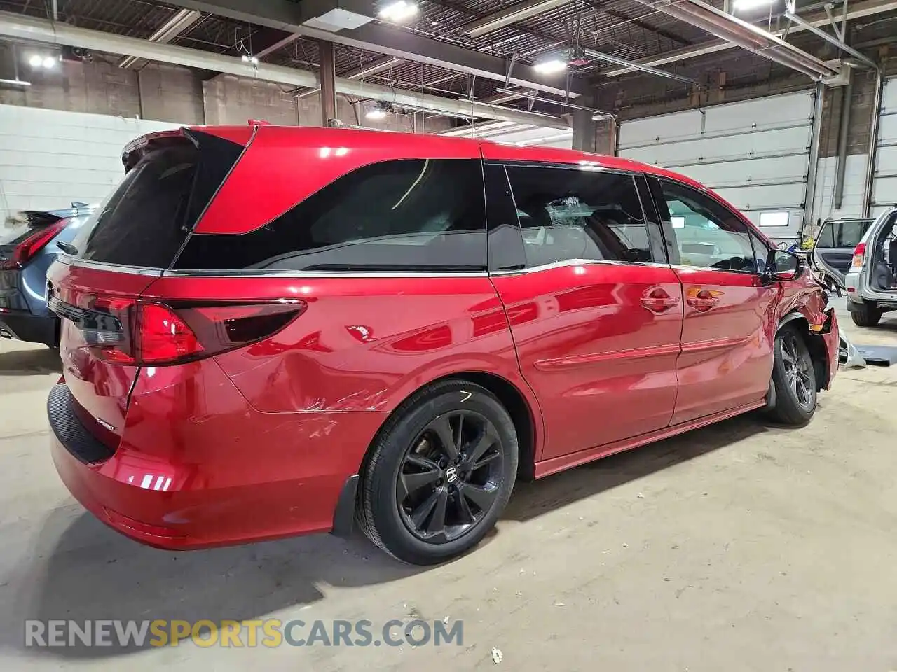 3 Photograph of a damaged car 5FNRL6H79RB008356 HONDA ODYSSEY 2024
