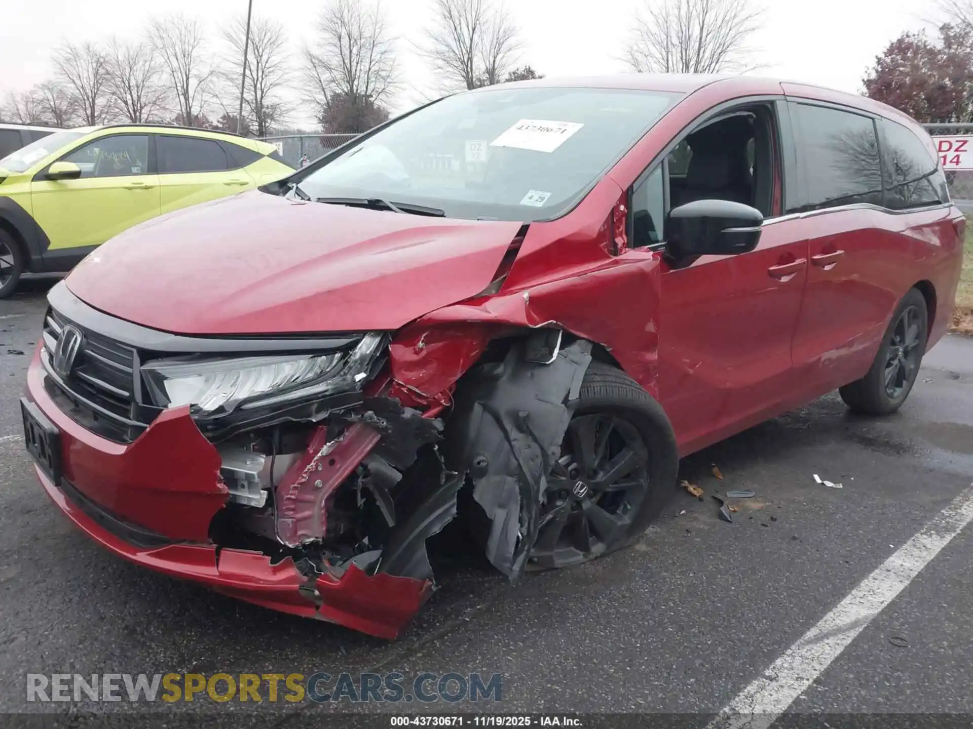 2 Photograph of a damaged car 5FNRL6H79RB043818 HONDA ODYSSEY 2024