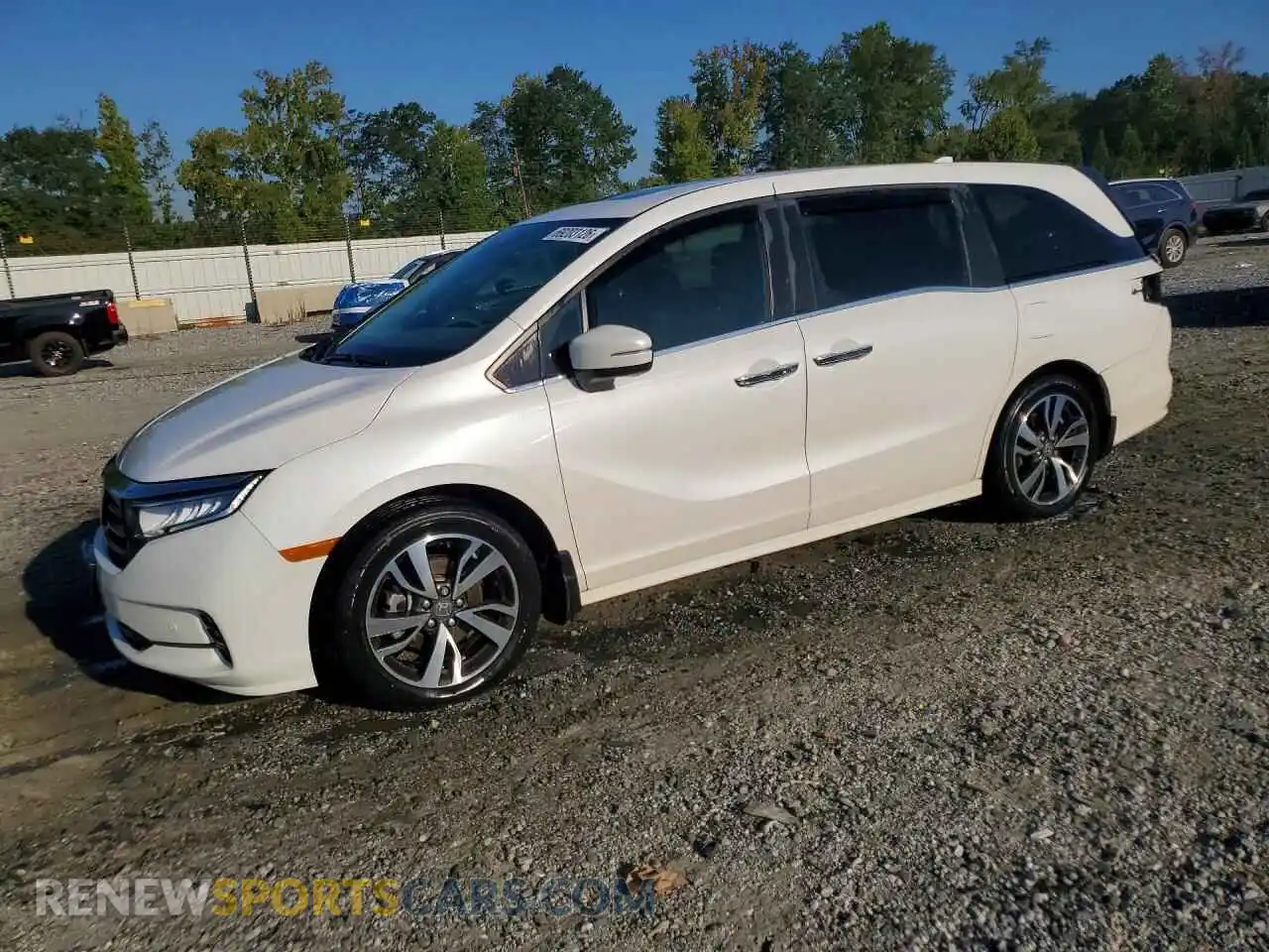 1 fotografías del automóvil dañado 5FNRL6H80RB005662 HONDA ODYSSEY 2024