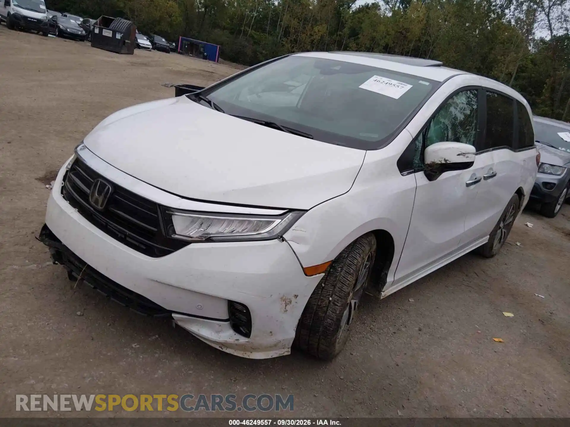 2 Photograph of a damaged car 5FNRL6H80RB024910 HONDA ODYSSEY 2024