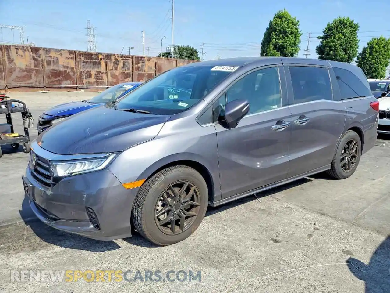 1 Фотография поврежденного автомобиля 5FNRL6H80RB026527 HONDA ODYSSEY 2024