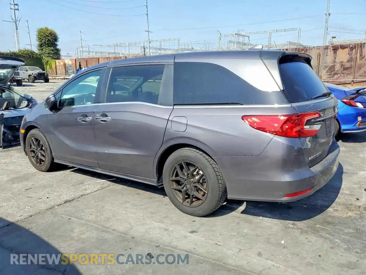 2 Фотография поврежденного автомобиля 5FNRL6H80RB026527 HONDA ODYSSEY 2024
