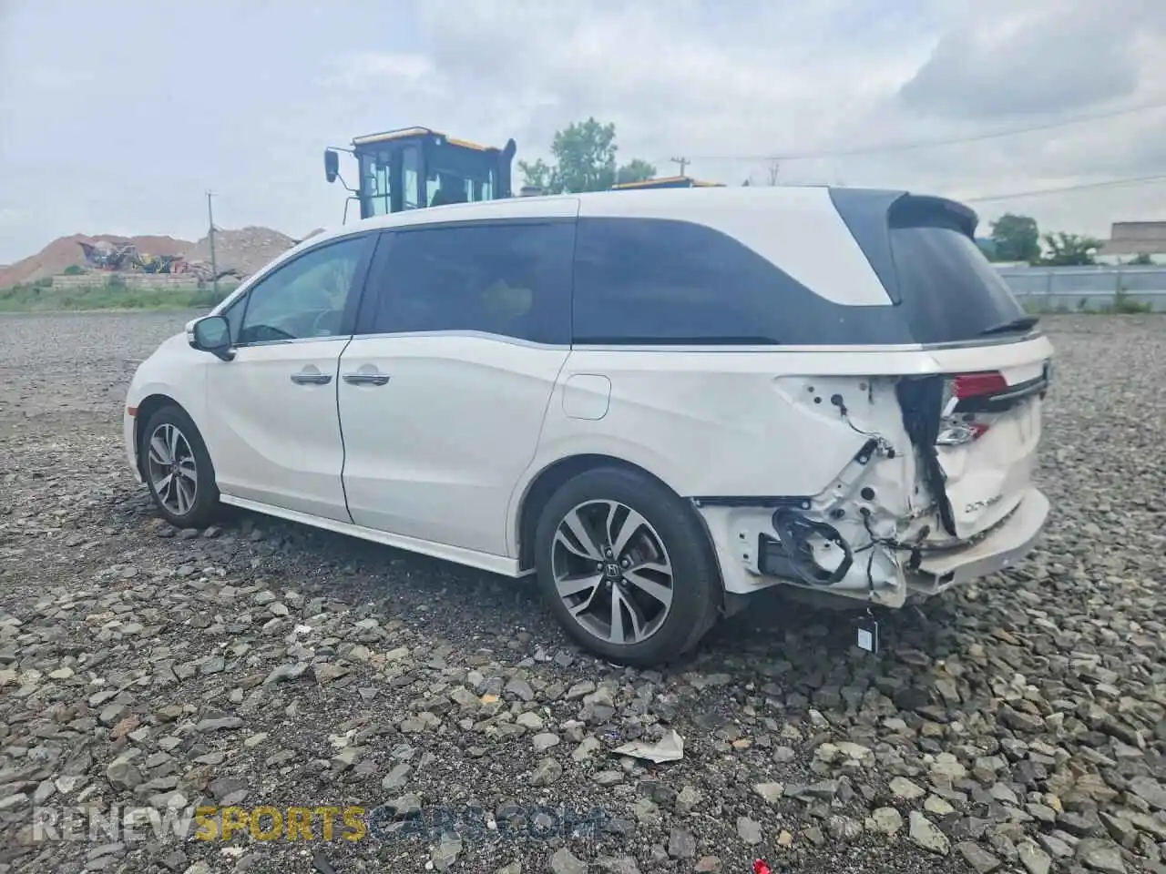 2 Photograph of a damaged car 5FNRL6H80RB032652 HONDA ODYSSEY 2024