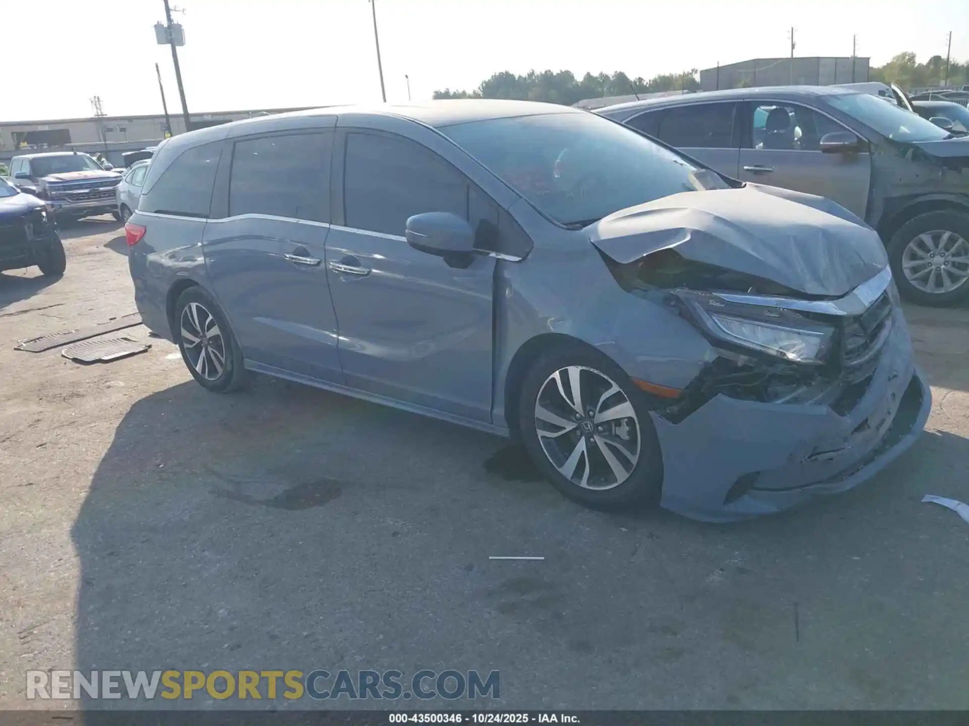 1 Photograph of a damaged car 5FNRL6H80RB048141 HONDA ODYSSEY 2024