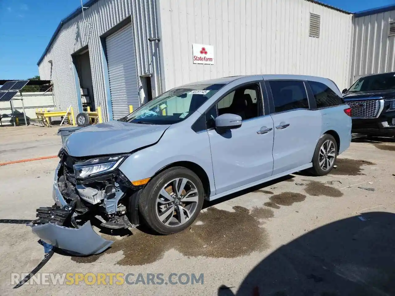 1 Photograph of a damaged car 5FNRL6H81RB035348 HONDA ODYSSEY 2024