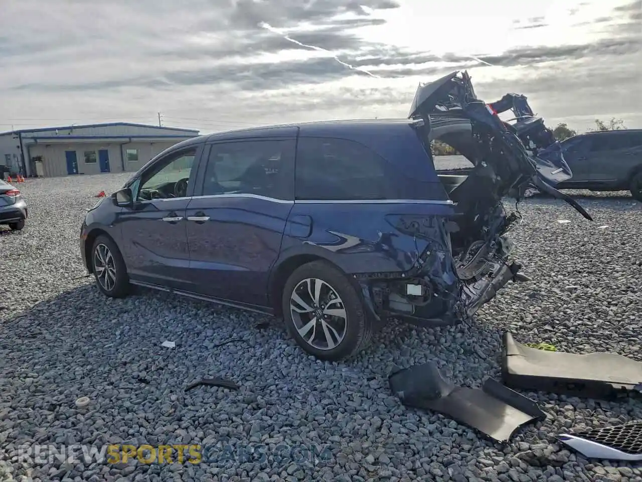 2 Photograph of a damaged car 5FNRL6H83RB008040 HONDA ODYSSEY 2024