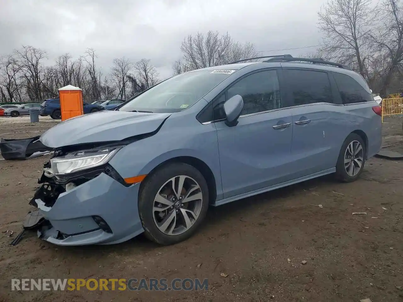 1 Фотография поврежденного автомобиля 5FNRL6H83RB027705 HONDA ODYSSEY 2024