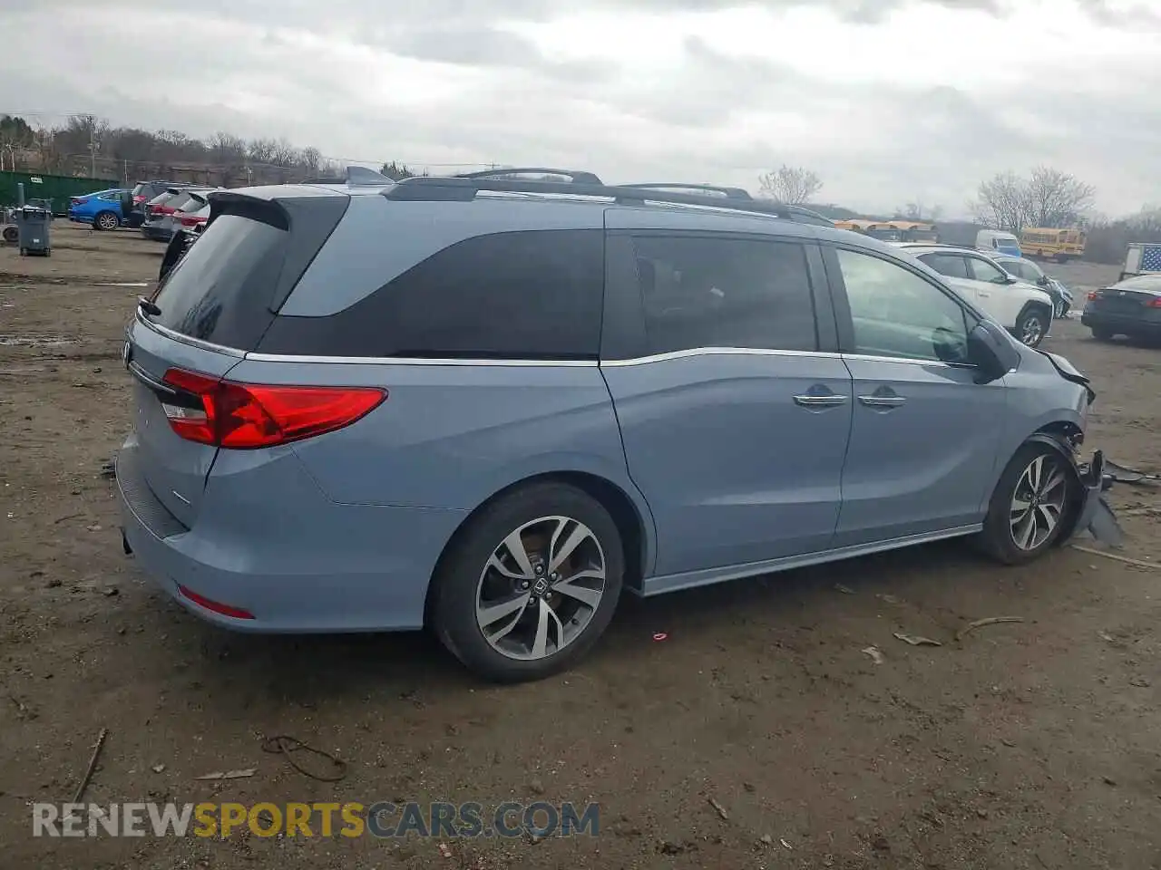 3 Фотография поврежденного автомобиля 5FNRL6H83RB027705 HONDA ODYSSEY 2024