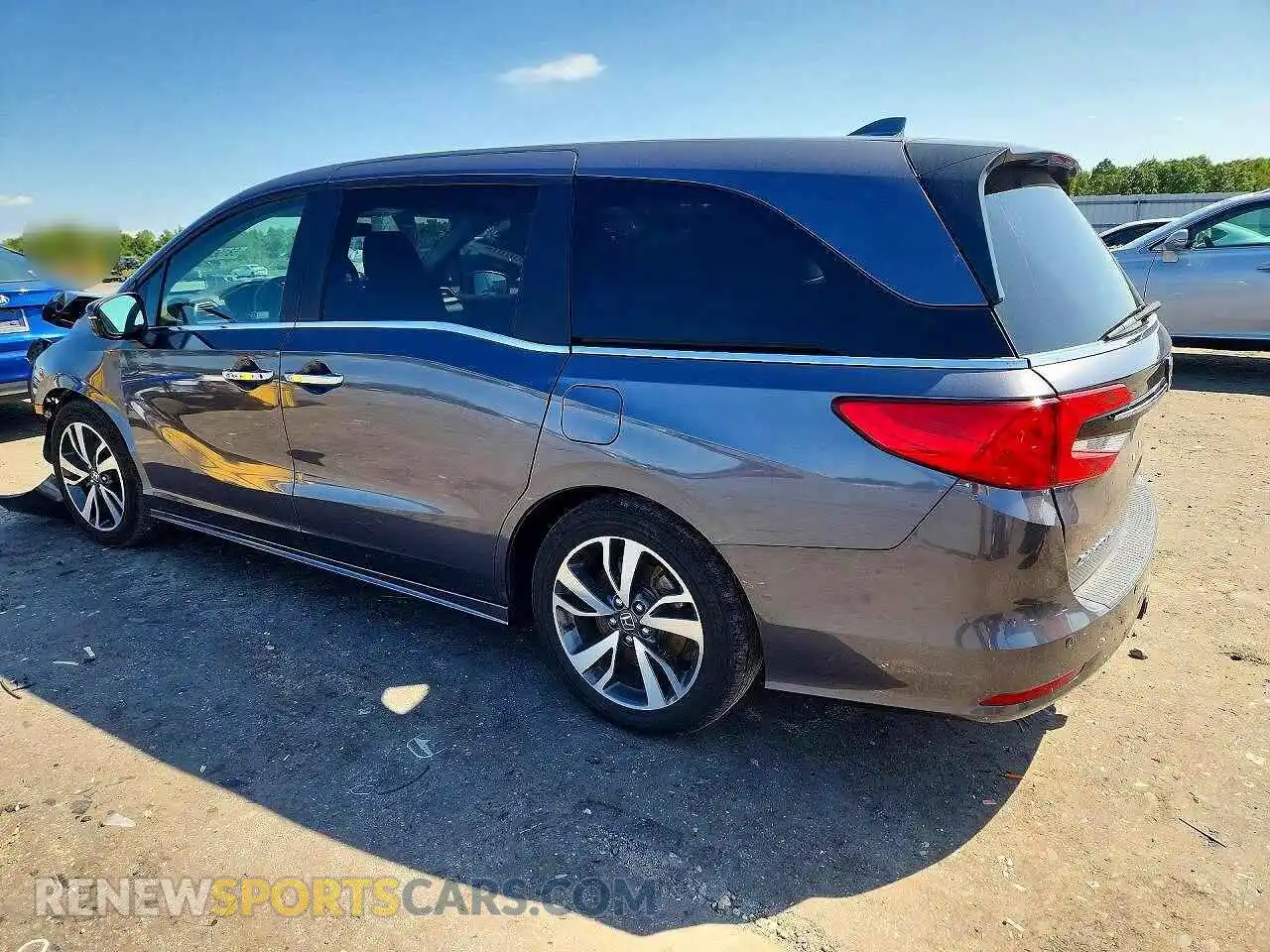 2 Фотография поврежденного автомобиля 5FNRL6H83RB029020 HONDA ODYSSEY 2024