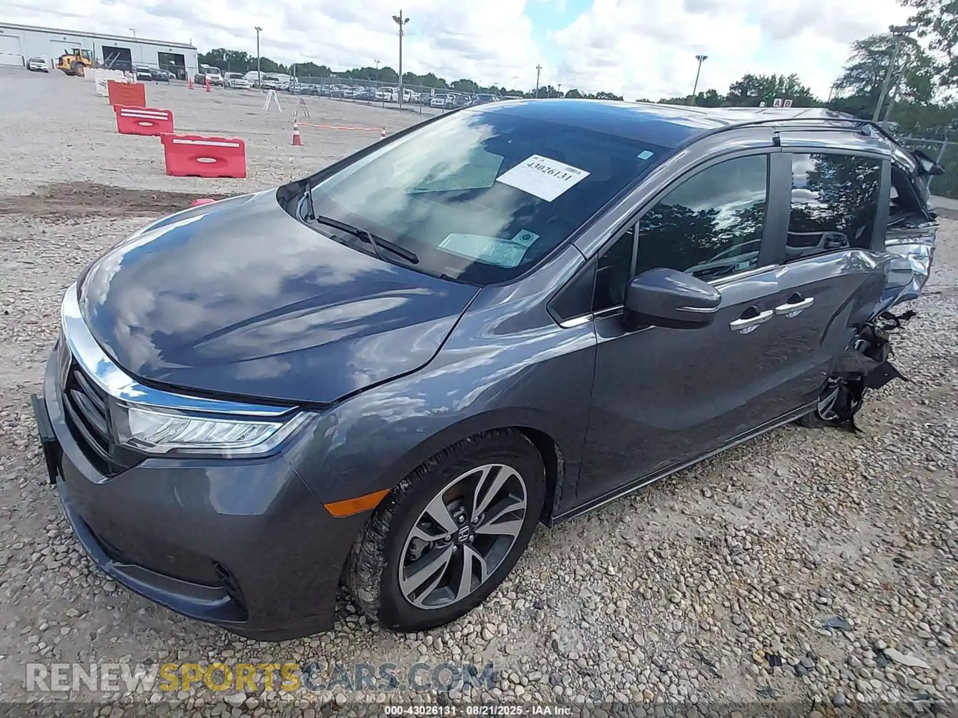 2 Photograph of a damaged car 5FNRL6H83RB030233 HONDA ODYSSEY 2024