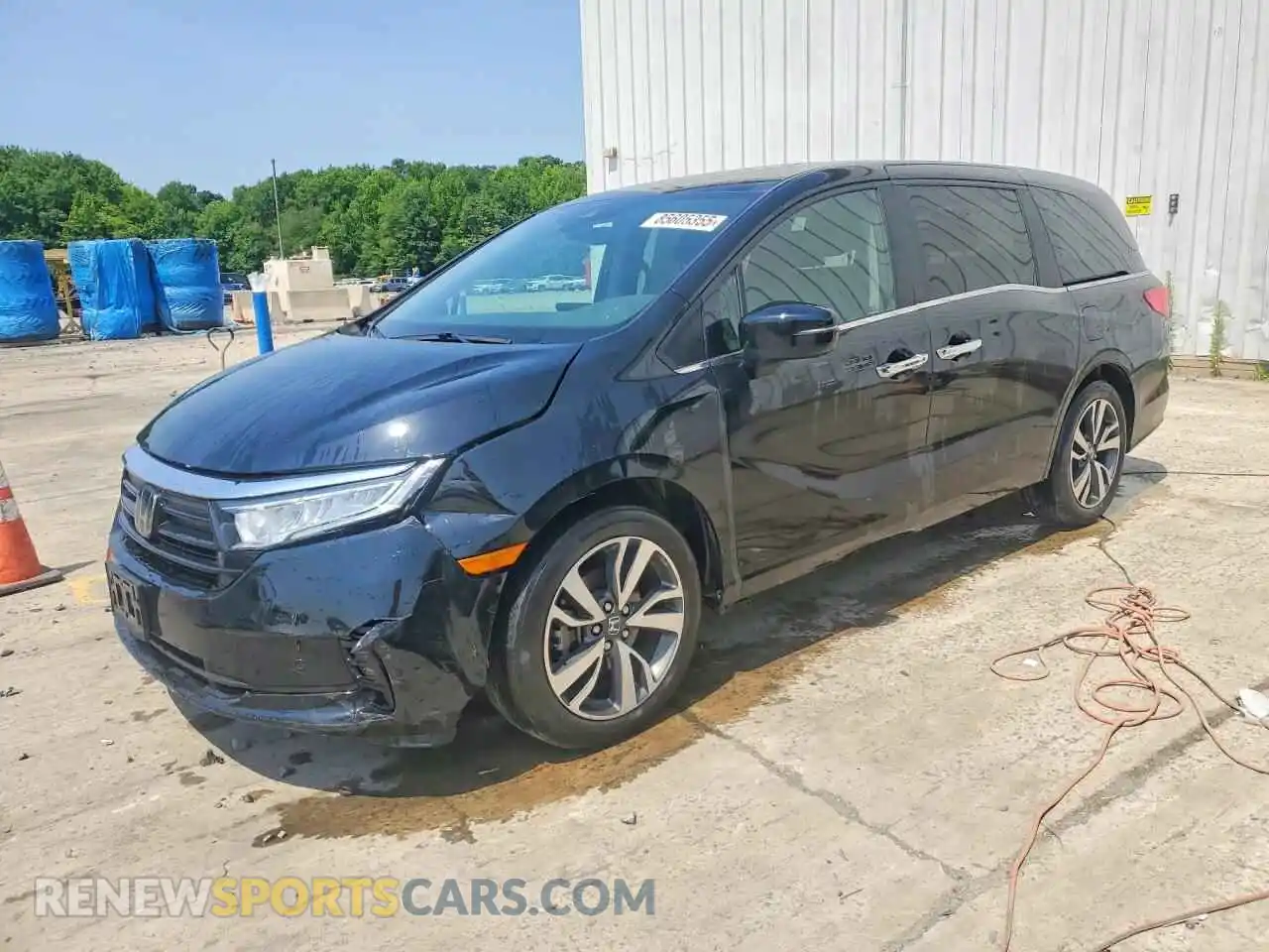 1 Photograph of a damaged car 5FNRL6H83RB074541 HONDA ODYSSEY 2024