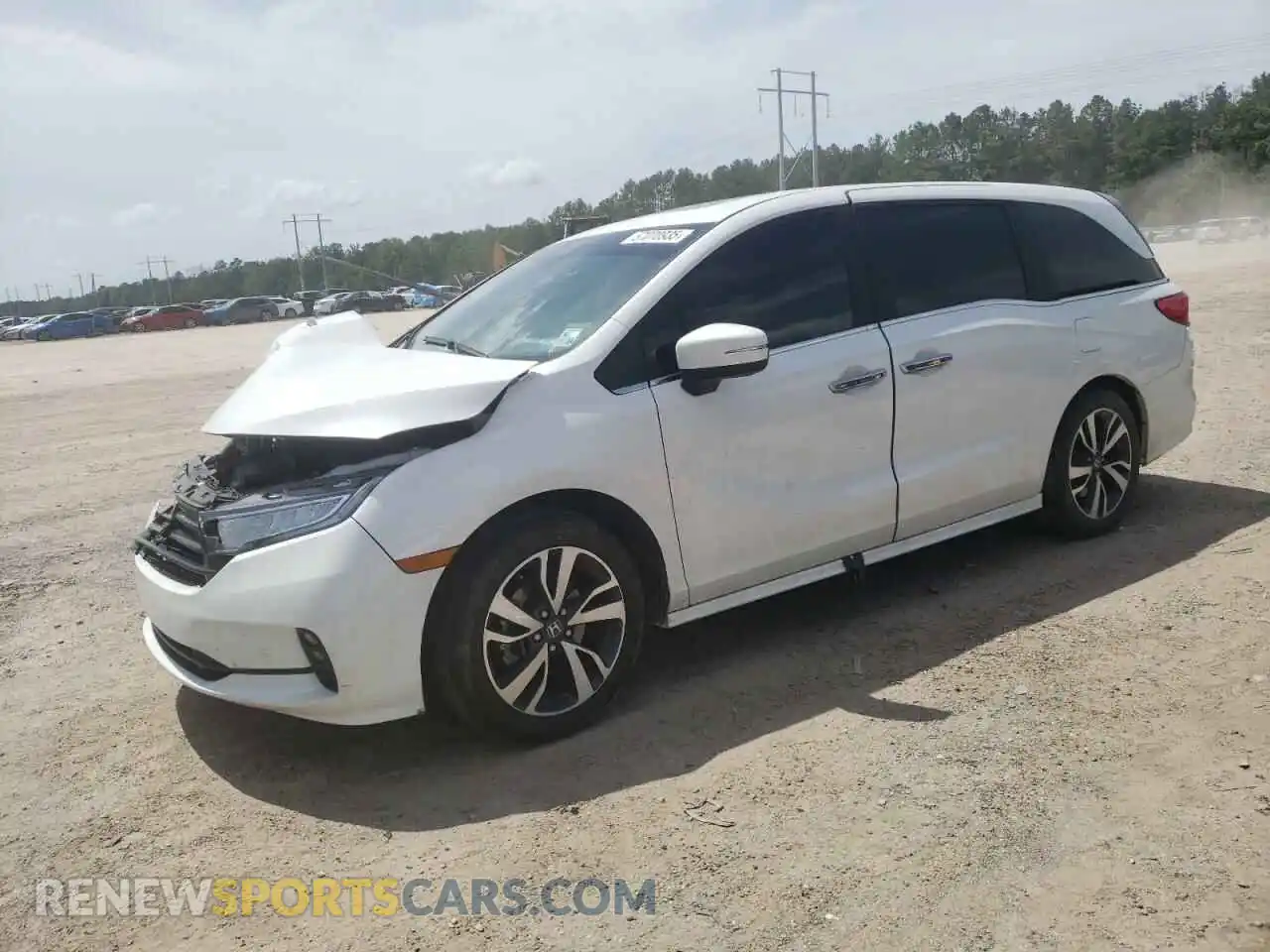 1 Photograph of a damaged car 5FNRL6H84RB014767 HONDA ODYSSEY 2024