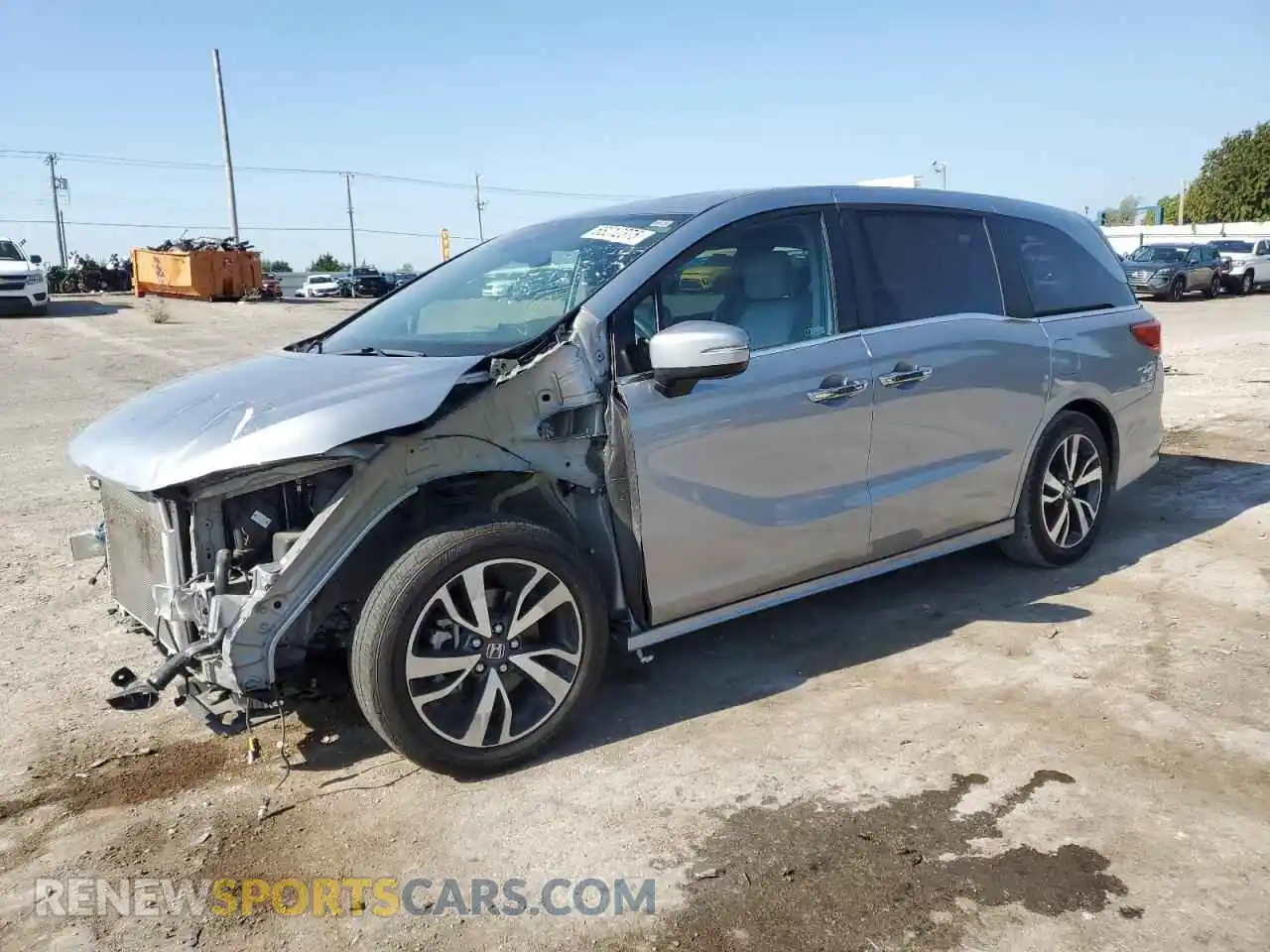 1 Фотография поврежденного автомобиля 5FNRL6H84RB052449 HONDA ODYSSEY 2024