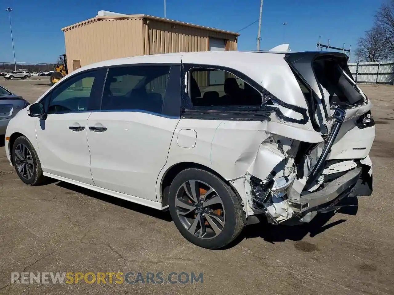 2 fotografías del automóvil dañado 5FNRL6H85RB011005 HONDA ODYSSEY 2024