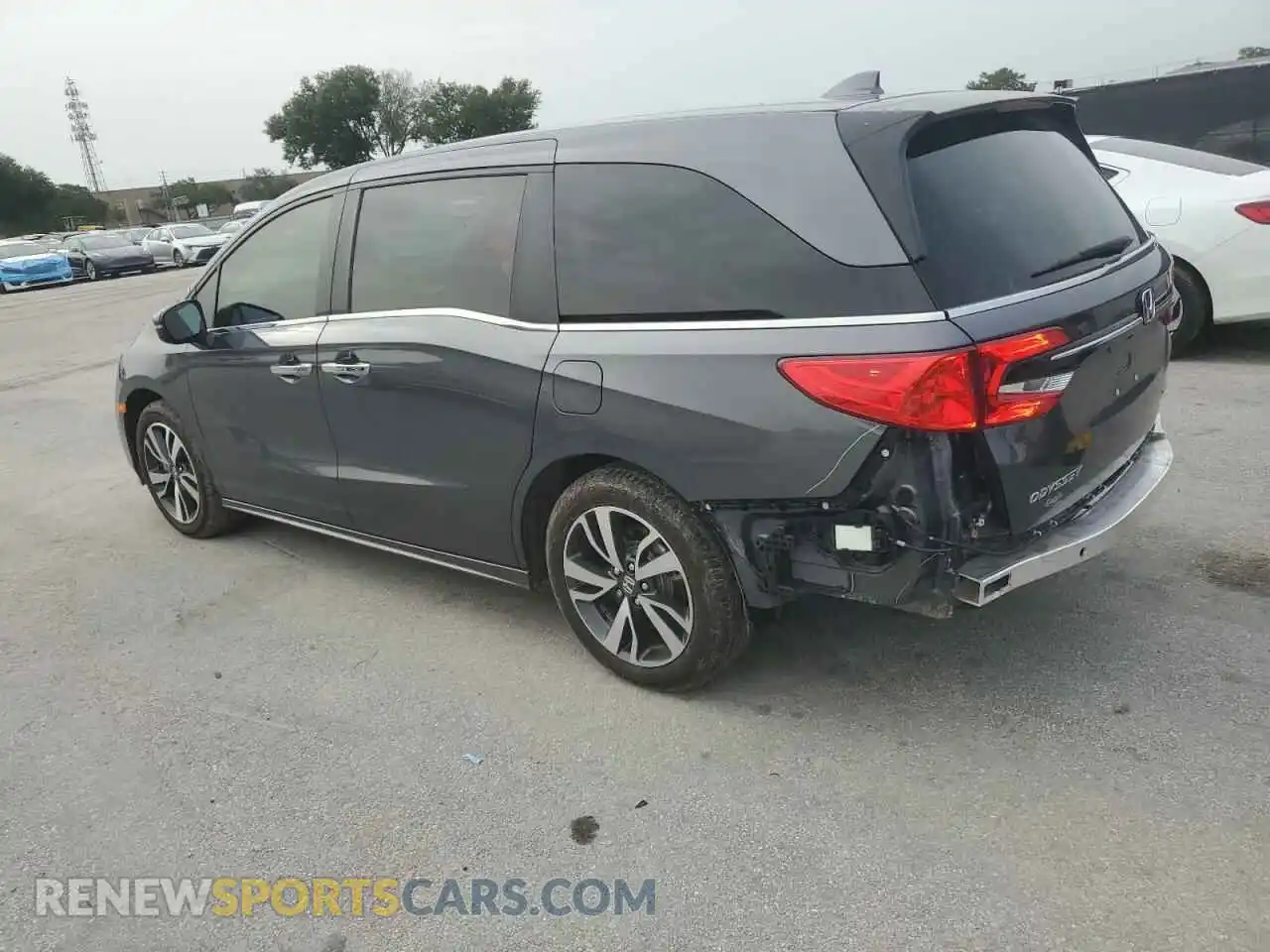 2 Photograph of a damaged car 5FNRL6H85RB016317 HONDA ODYSSEY 2024