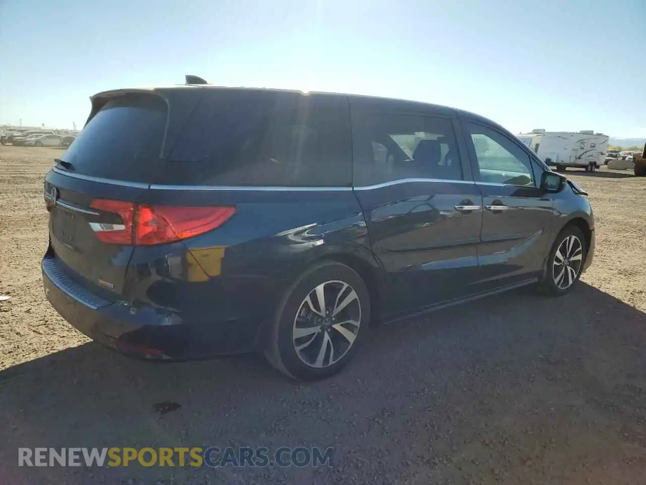 3 fotografías del automóvil dañado 5FNRL6H85RB051391 HONDA ODYSSEY 2024
