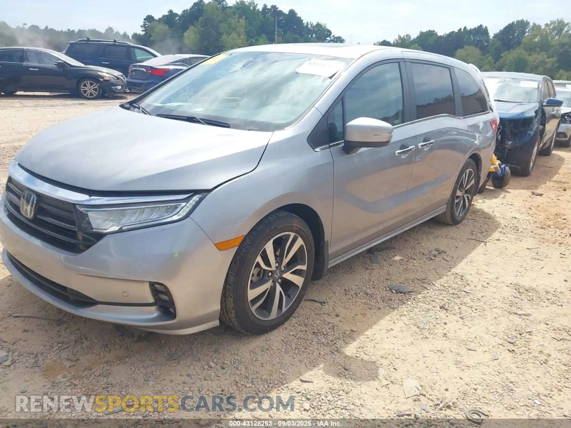 2 Фотография поврежденного автомобиля 5FNRL6H85RB064142 HONDA ODYSSEY 2024