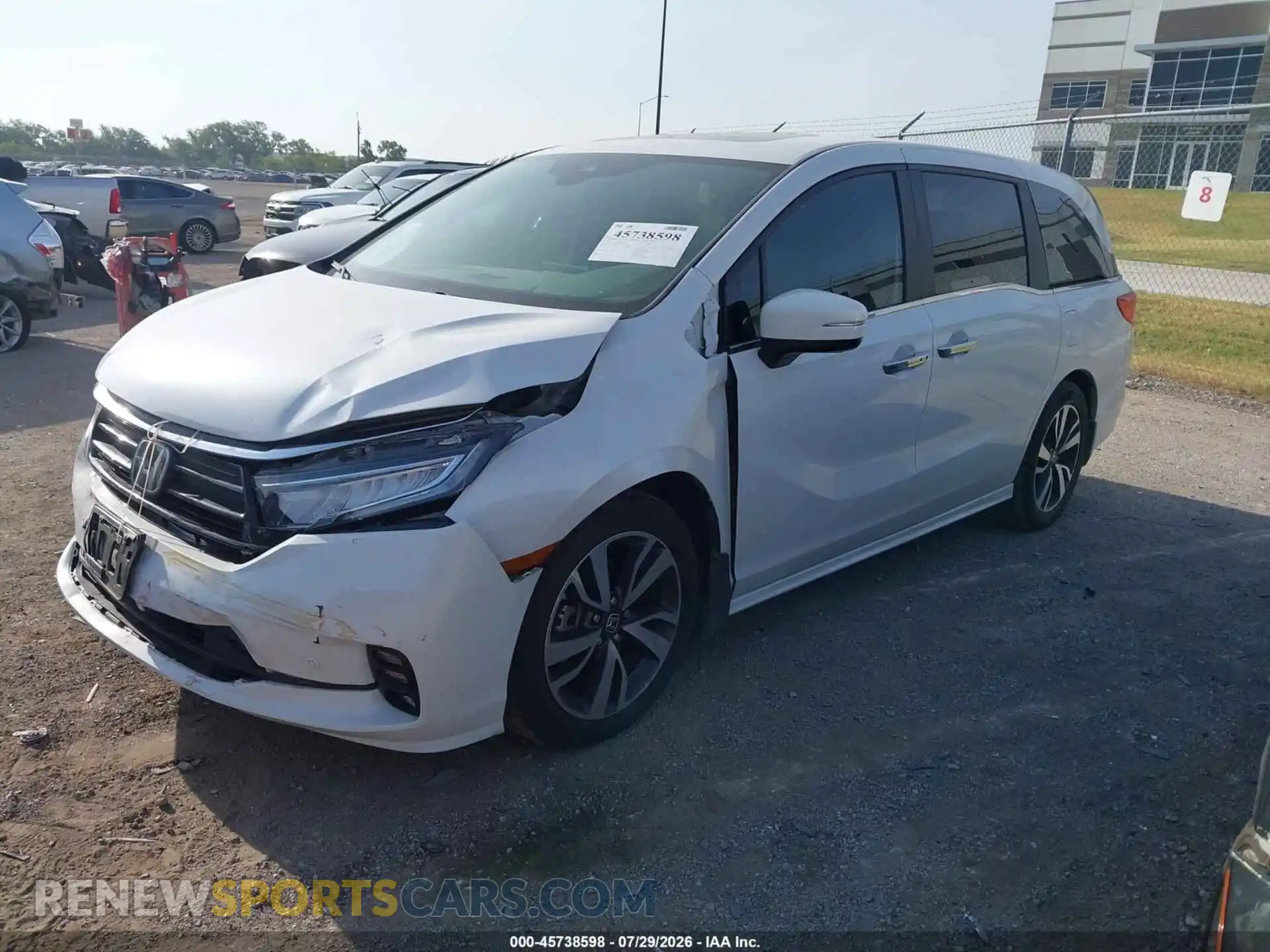 2 Photograph of a damaged car 5FNRL6H86RB000367 HONDA ODYSSEY 2024