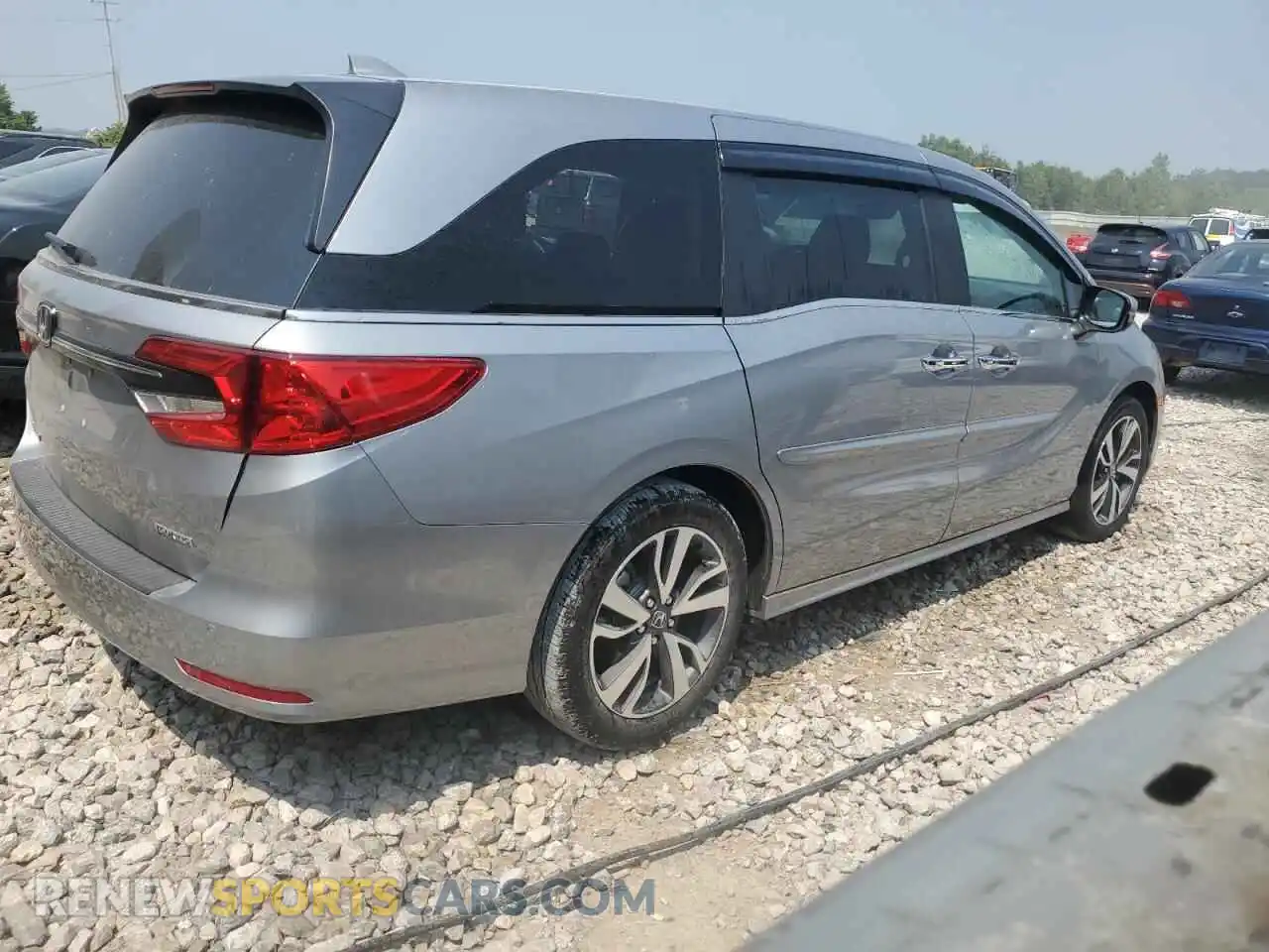 3 fotografías del automóvil dañado 5FNRL6H86RB014883 HONDA ODYSSEY 2024