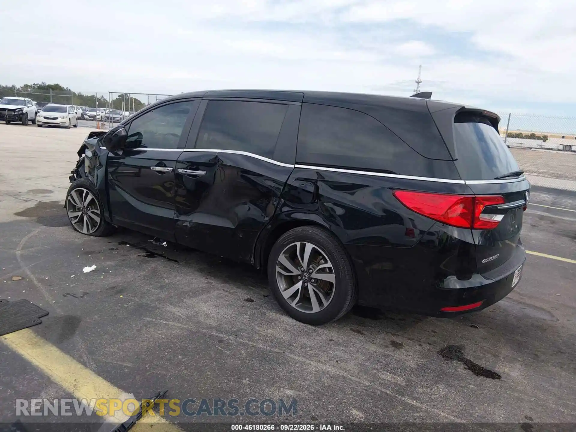 3 Фотография поврежденного автомобиля 5FNRL6H86RB033272 HONDA ODYSSEY 2024