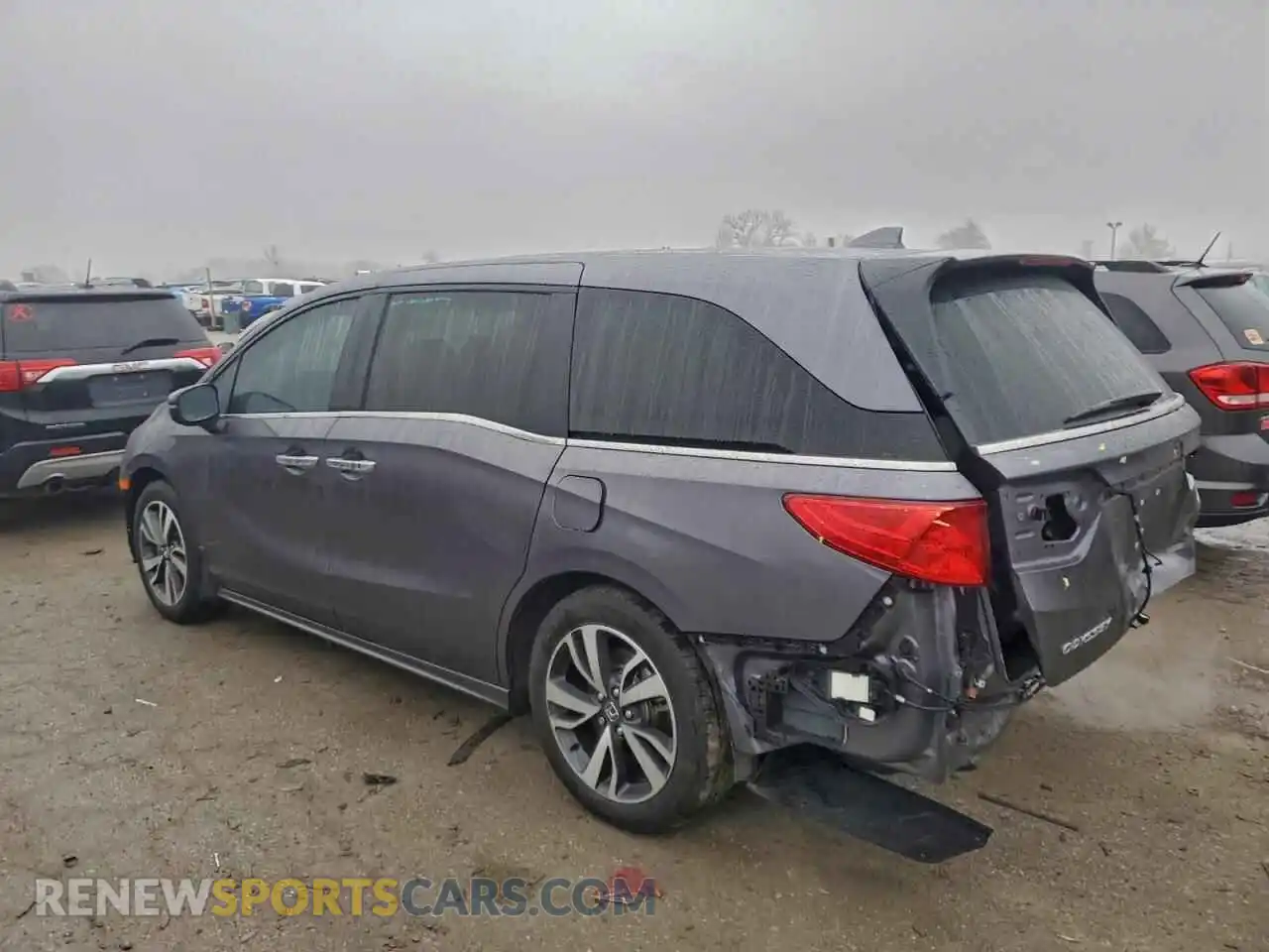 2 Photograph of a damaged car 5FNRL6H86RB043686 HONDA ODYSSEY 2024