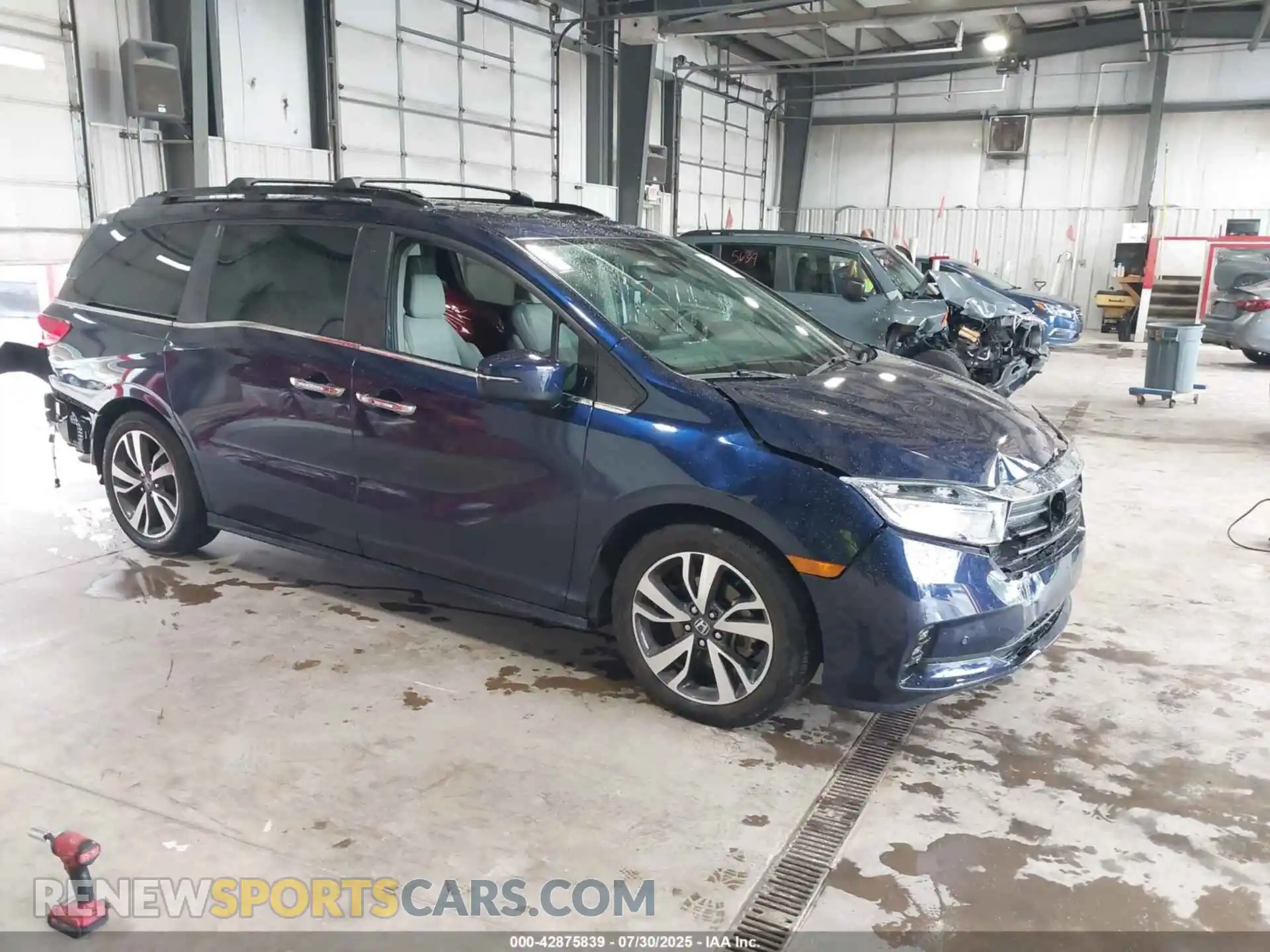 1 Photograph of a damaged car 5FNRL6H86RB044143 HONDA ODYSSEY 2024