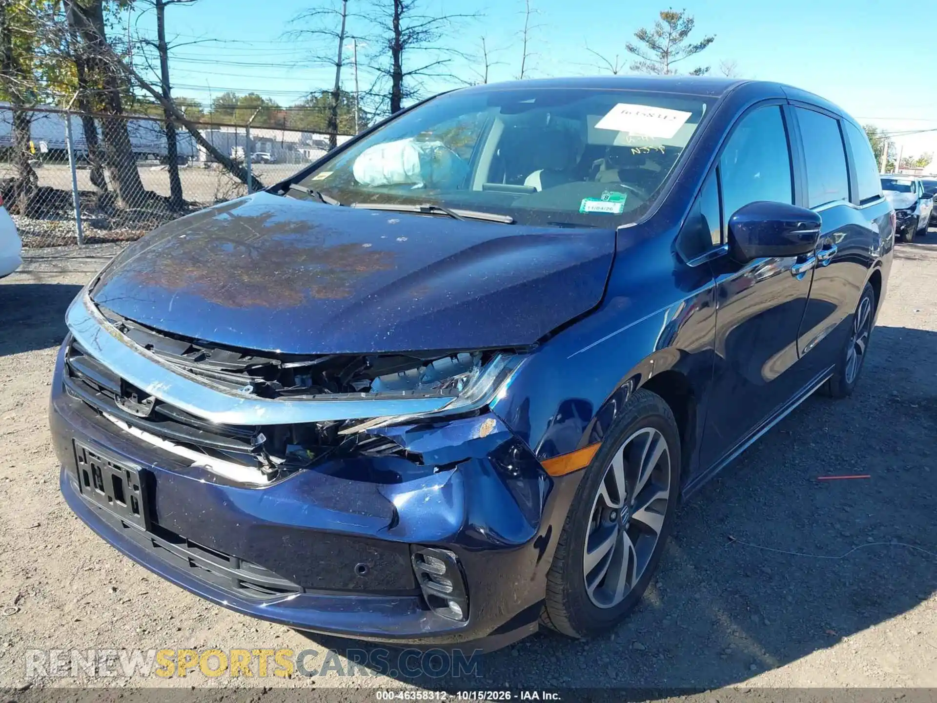 2 Photograph of a damaged car 5FNRL6H86RB044174 HONDA ODYSSEY 2024